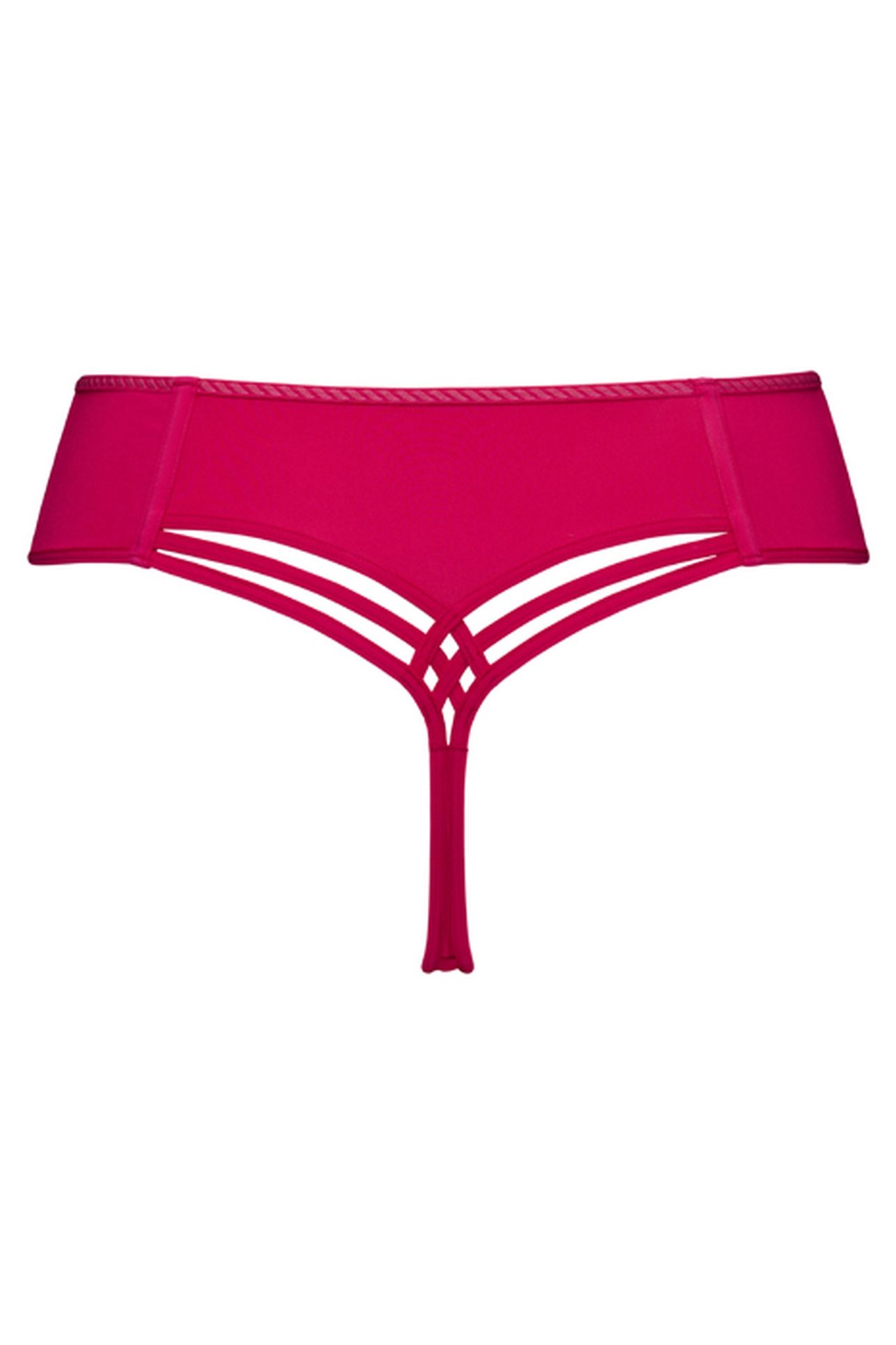 DAME DE PARIS AZALEA RED THONG 4