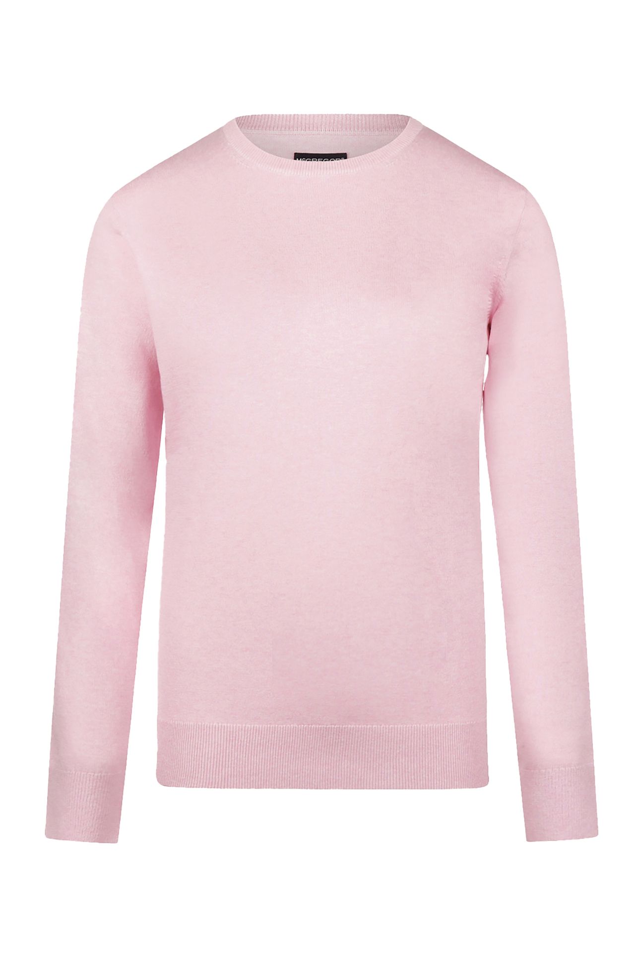 C-NECK SWEATER LIGHT PINK 1