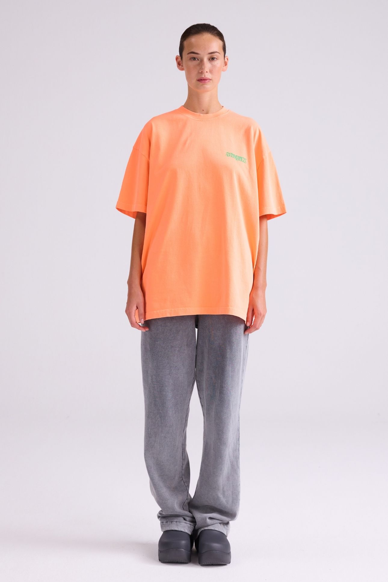 WORLD OF STIEG OVERSIZED T-SHIRT ORANGE 1