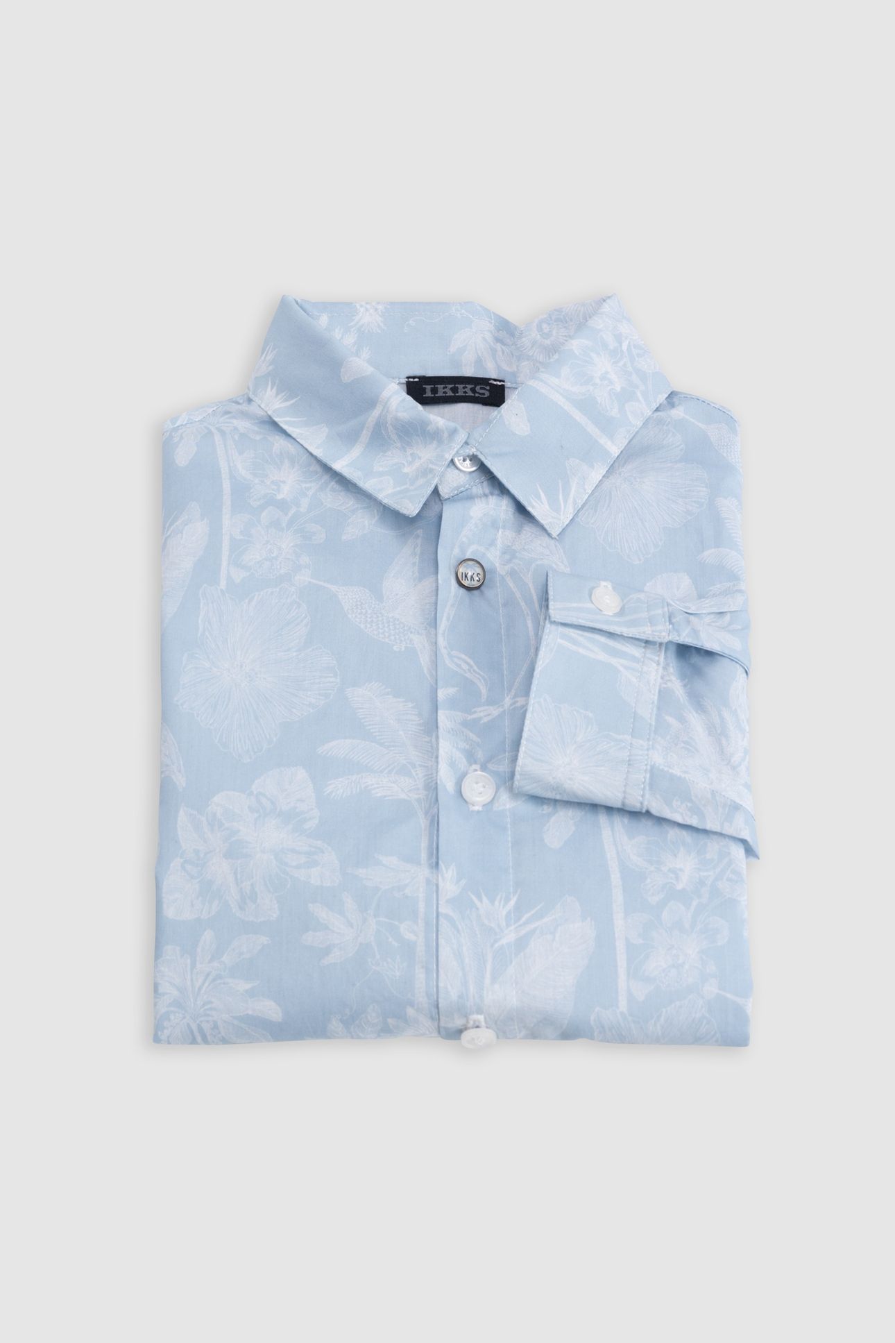 BLUE EXOTIC LIBERTY FABRIC SHIRT 3