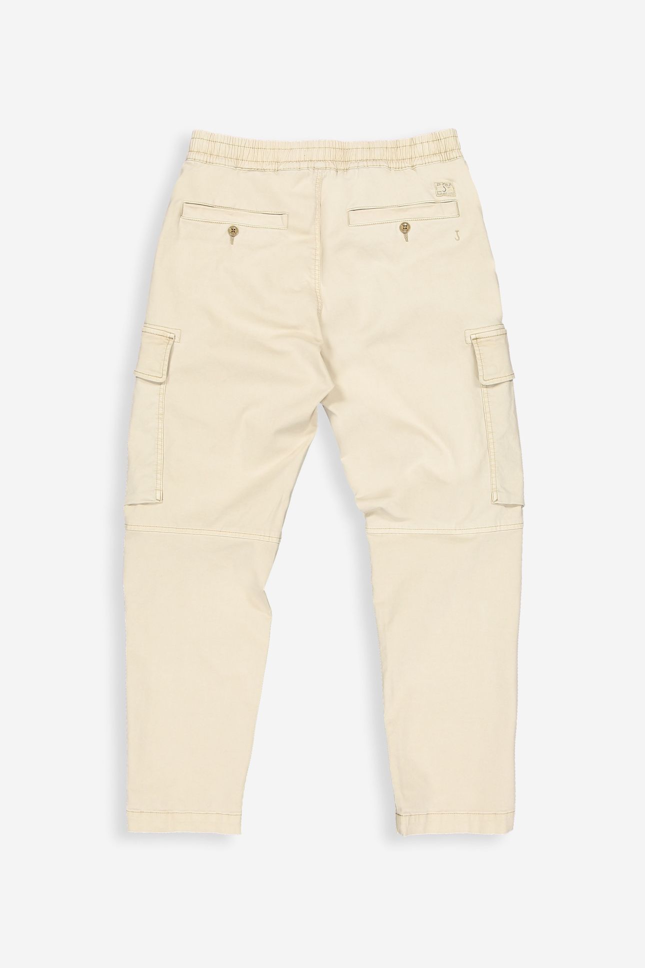 TRISTAN SLIM SATEEN CARGO BEIGE GREY 4