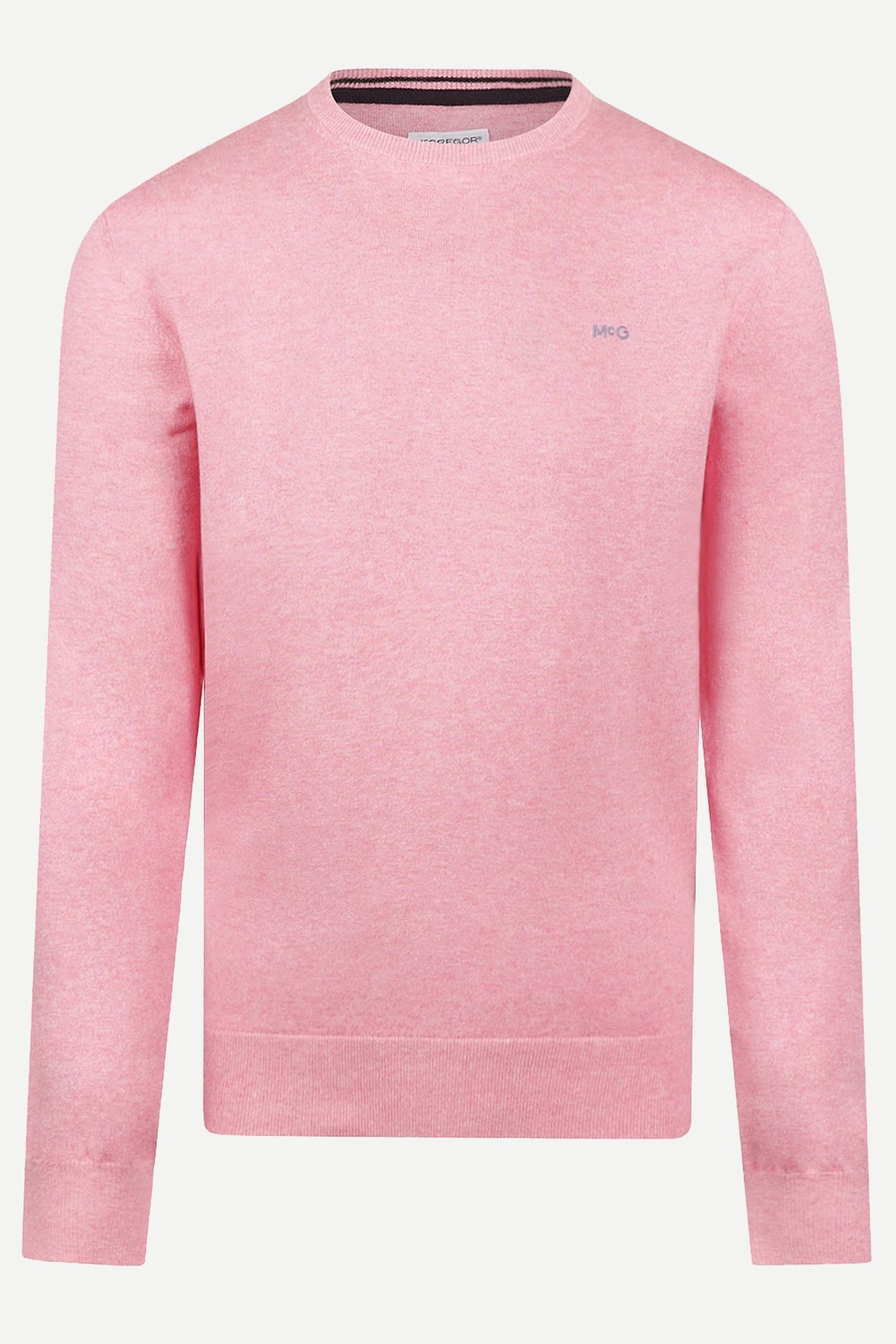 C-NECK SWEATER LIGHT PINK 2