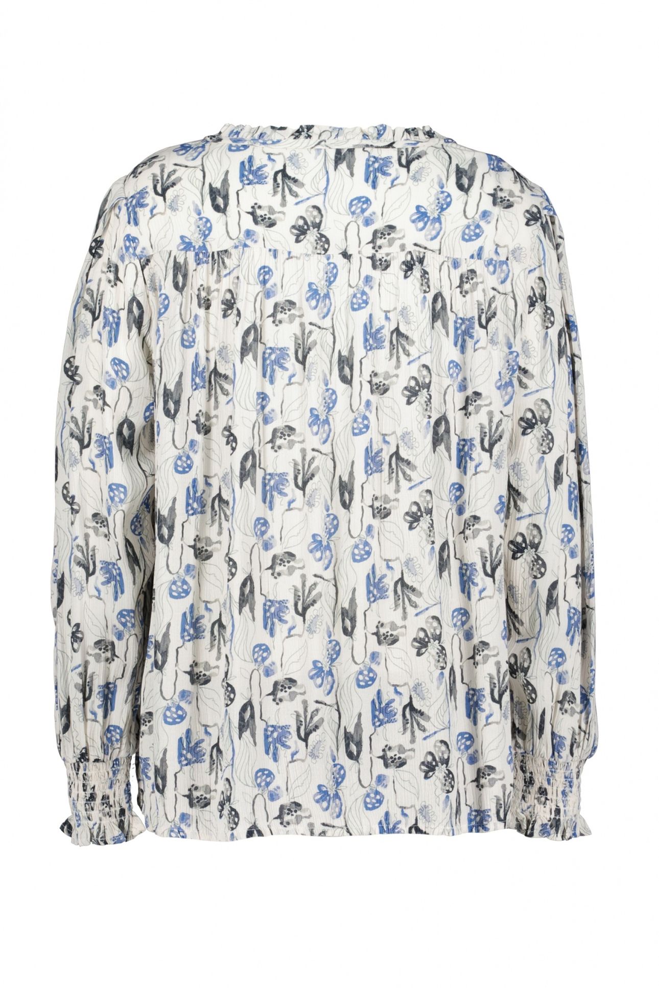 BLOUSE VIENNA OFFWHITE AMBIANCE XS PRINT 6