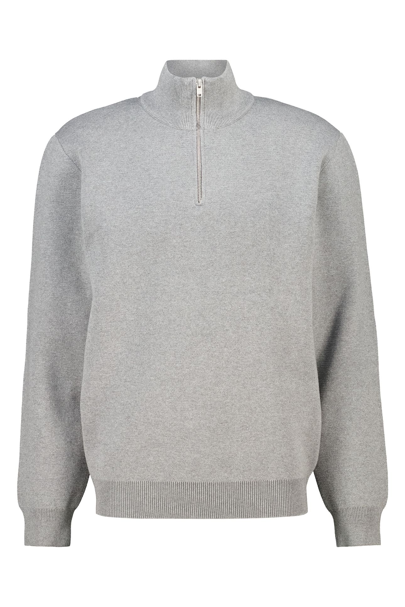 KONRAD HALFZIP DARK GREY MELANGE 3