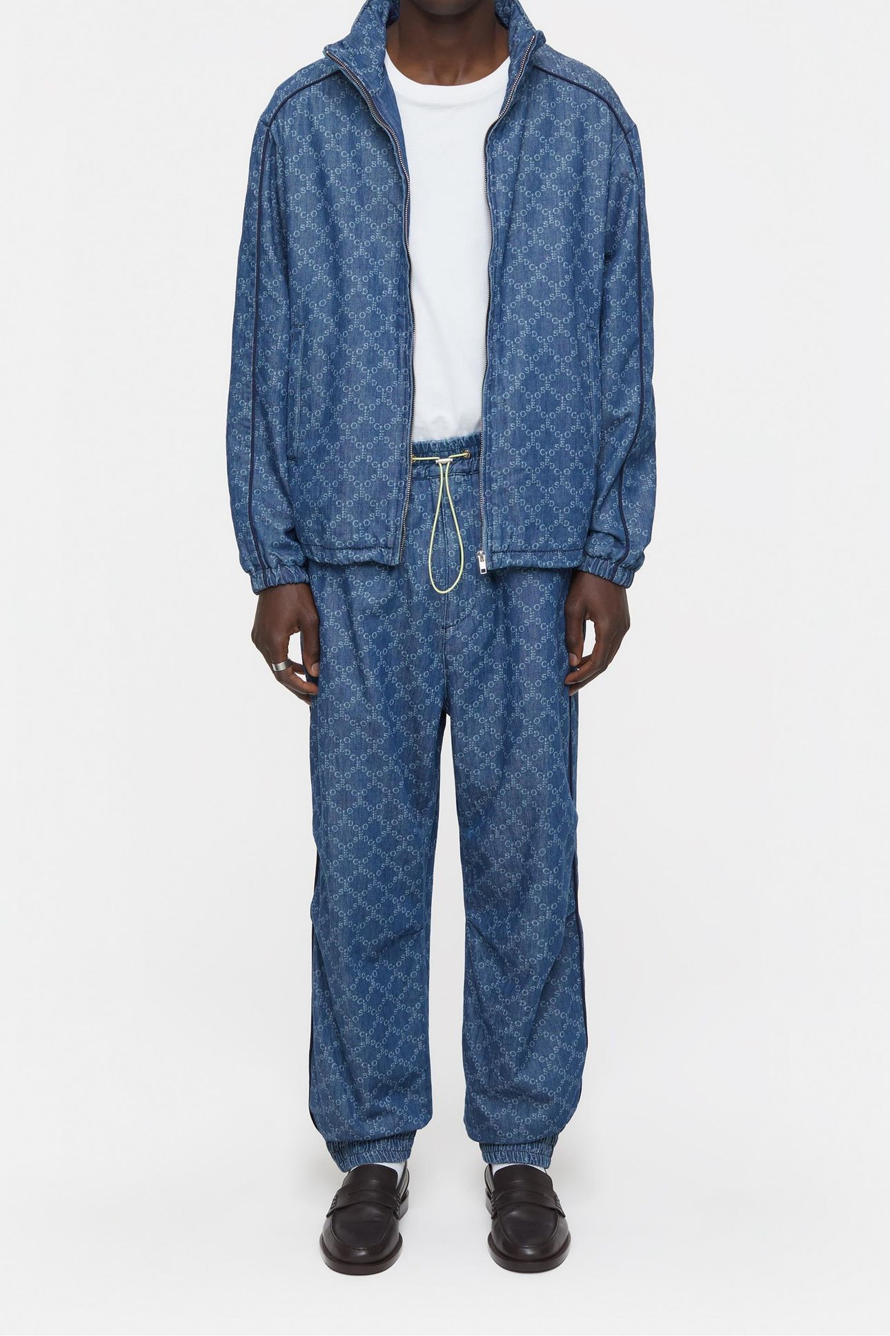 TRACK SUIT JACKET JACKETS & COATS MID BLUE 3