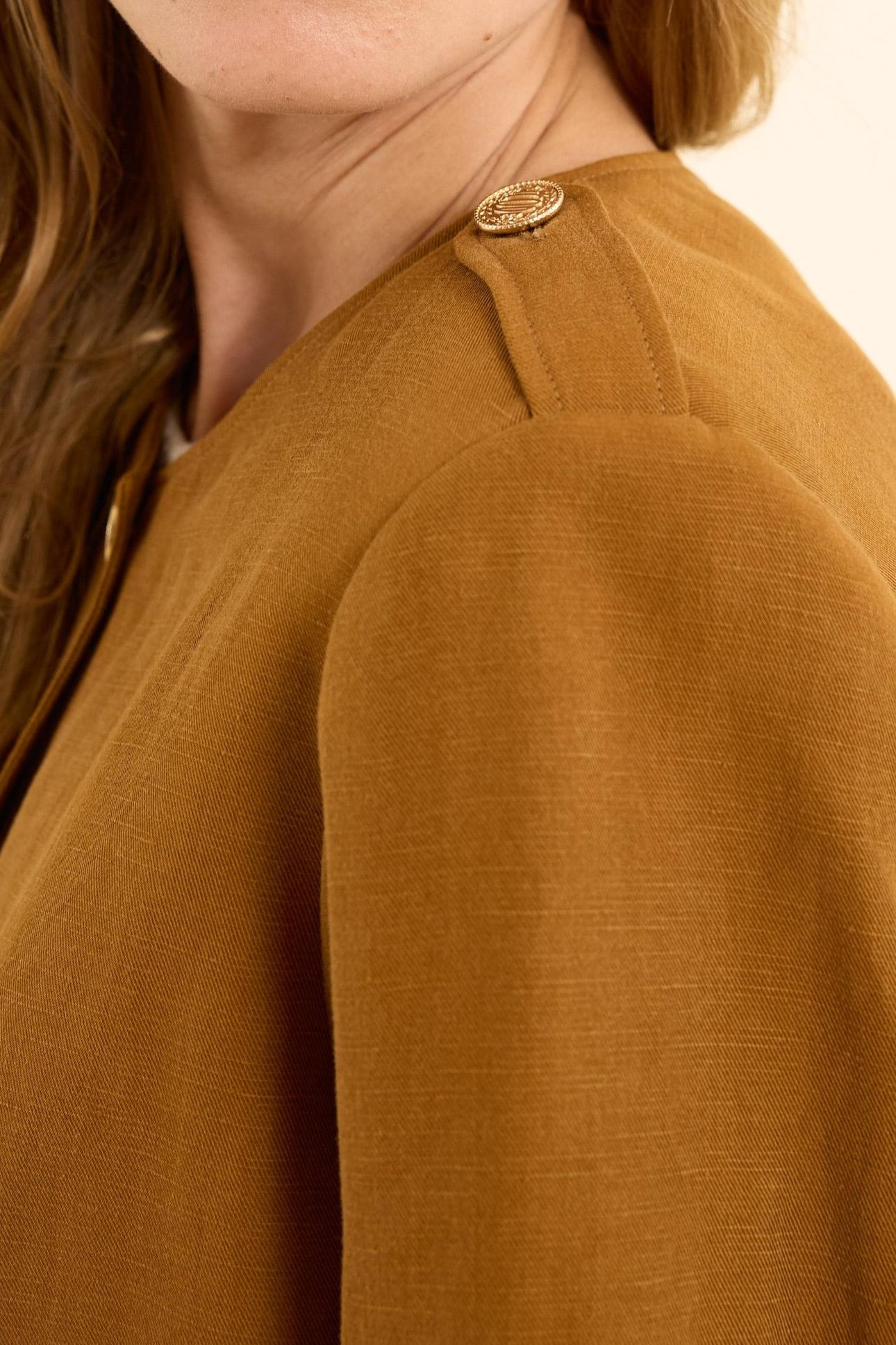SHORT CAMEL SUIT JACKET CAMEL 7