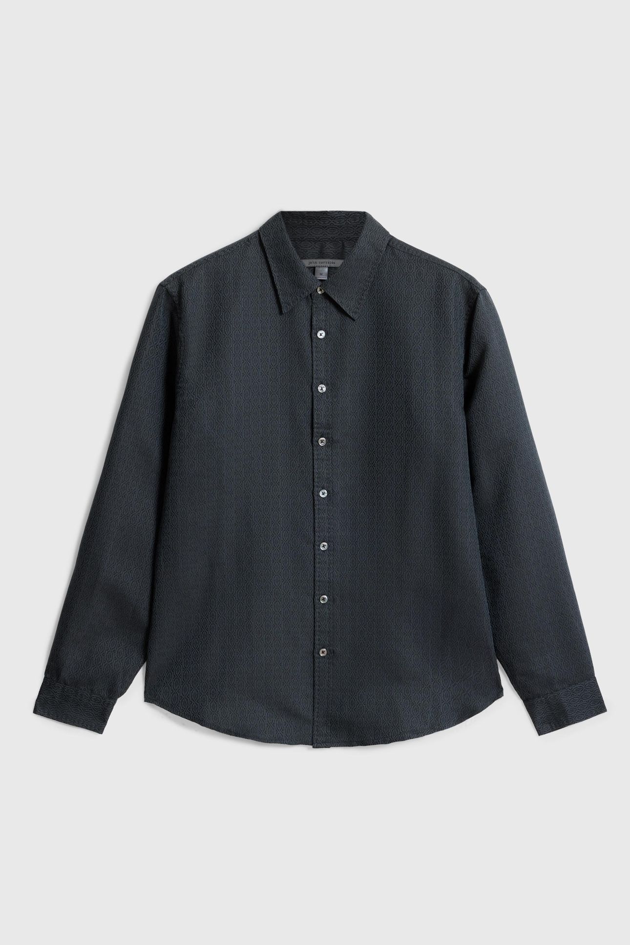 MARTIN SHIRTS - WIDE SPREAD COLLAR SHIRT BLUE SMOKE 2