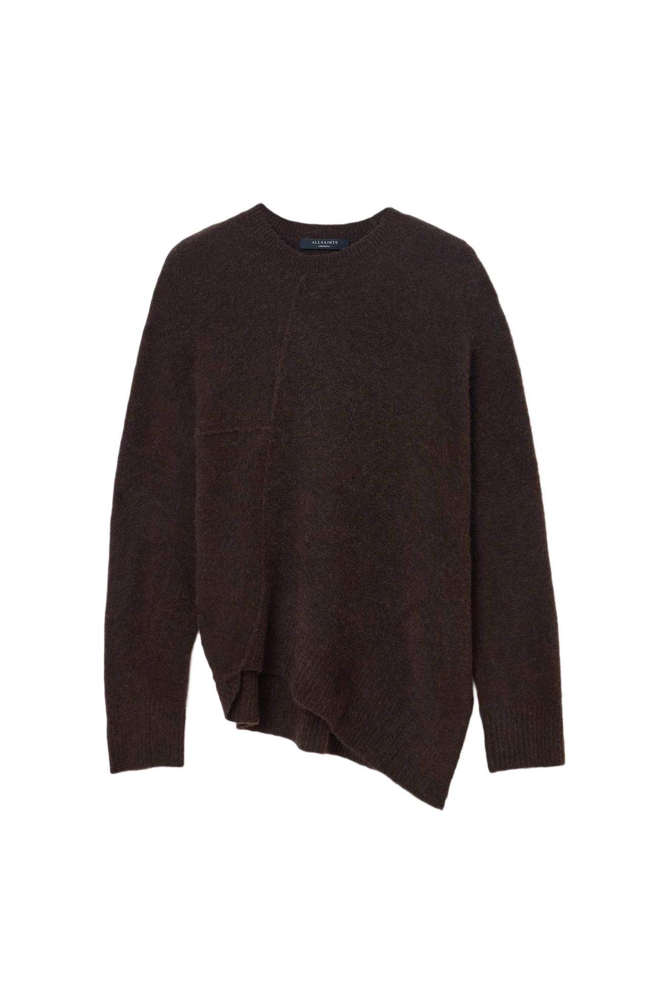 LOCK CREW NECK OXBLOOD RED 1