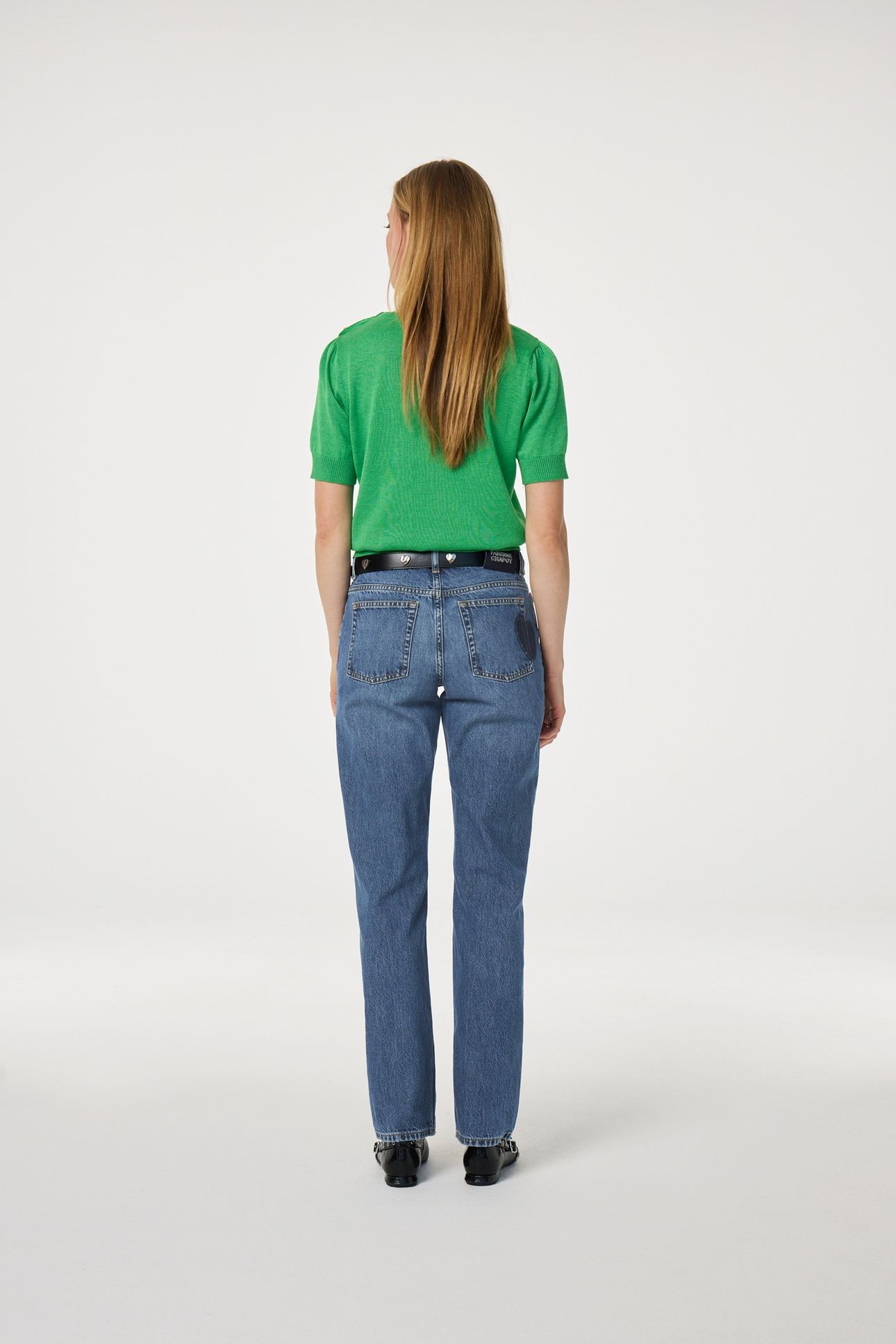PHILOU PULLOVER GREEN GLIMMER 3