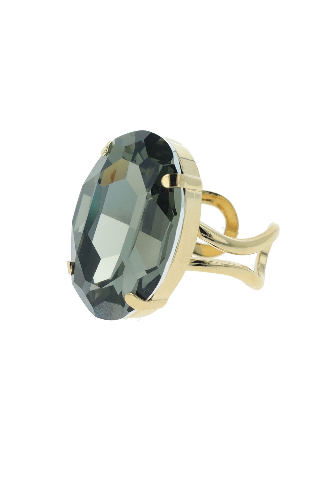 EVA OVAL RING GRAPHITE 2