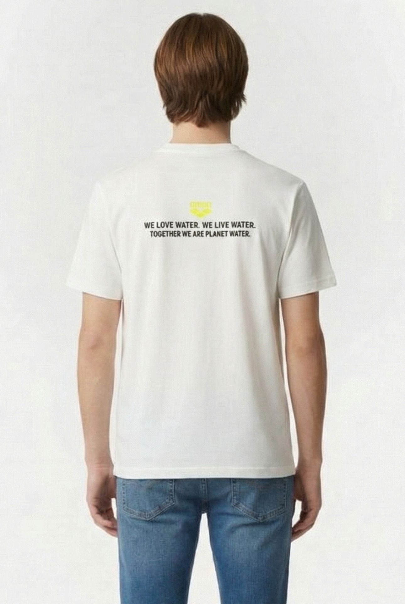 UNISEX T-SHIRT GRAPHICS MPH WHITE-YELLOW 4