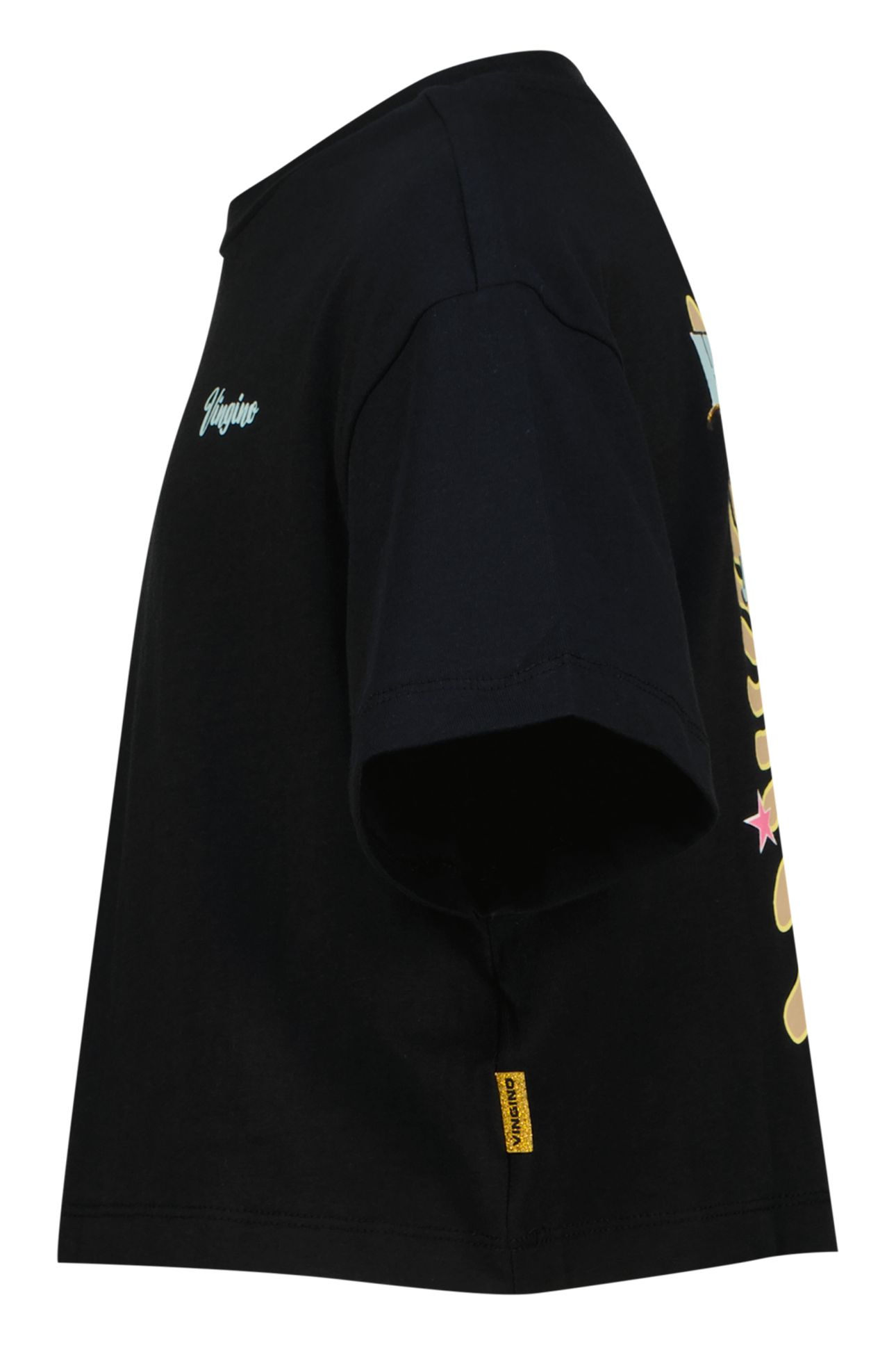 GIRLS HENRIET T-SHIRT DEEP BLACK 3