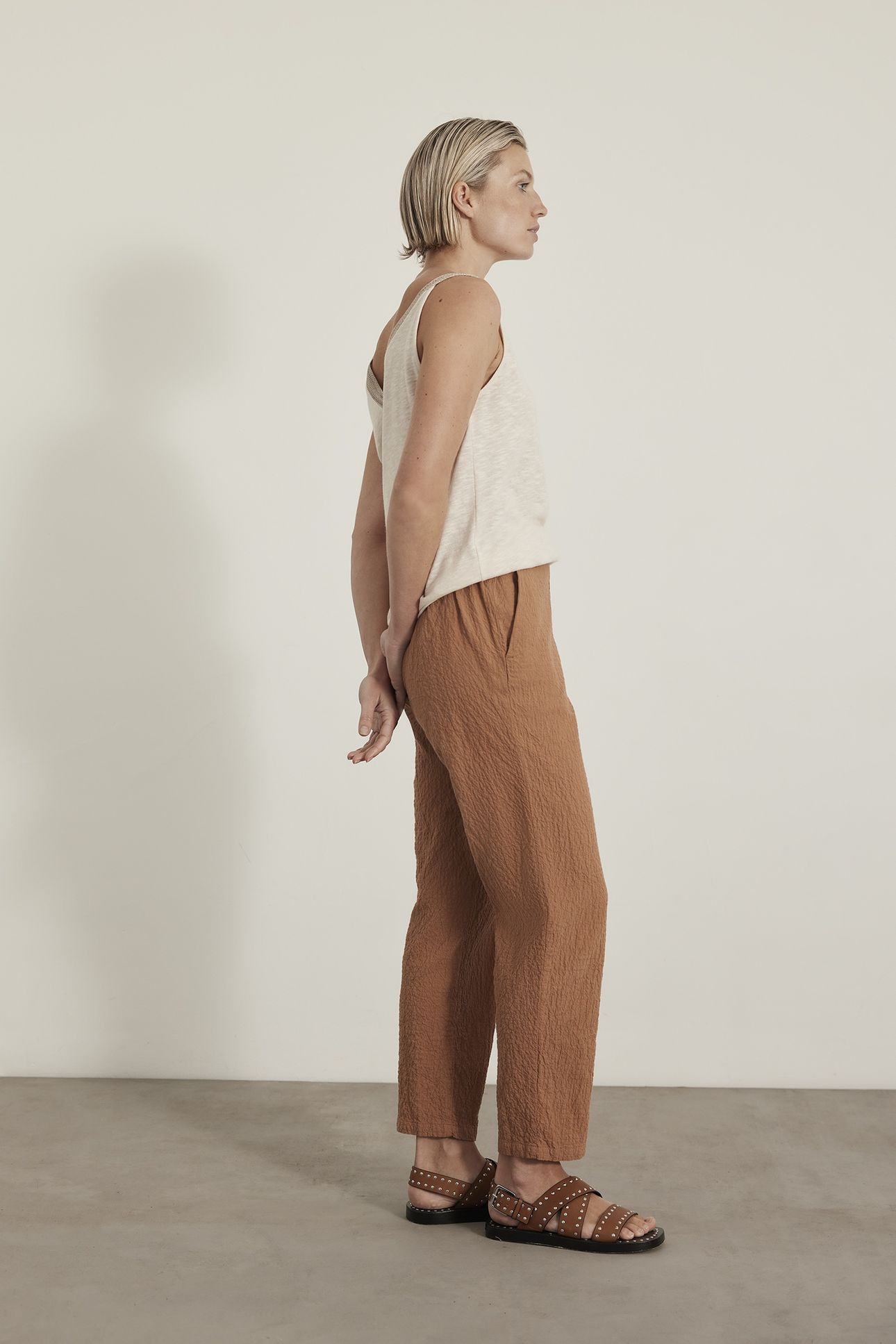 SENNA PANTS RUST 8