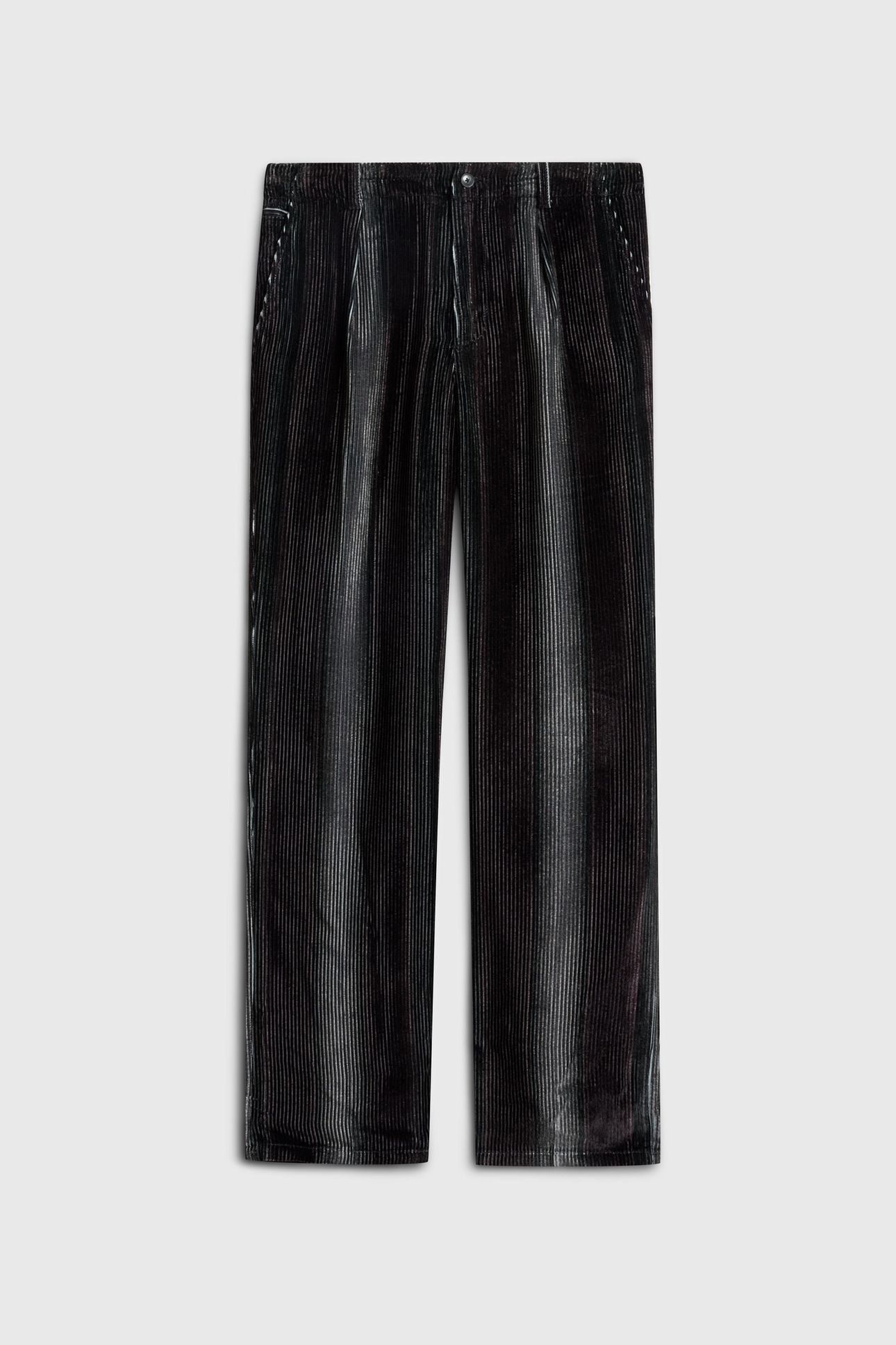 RELAX PANTS WITH WAIST BELTED PANTS SMOKED PEARL GREY 2