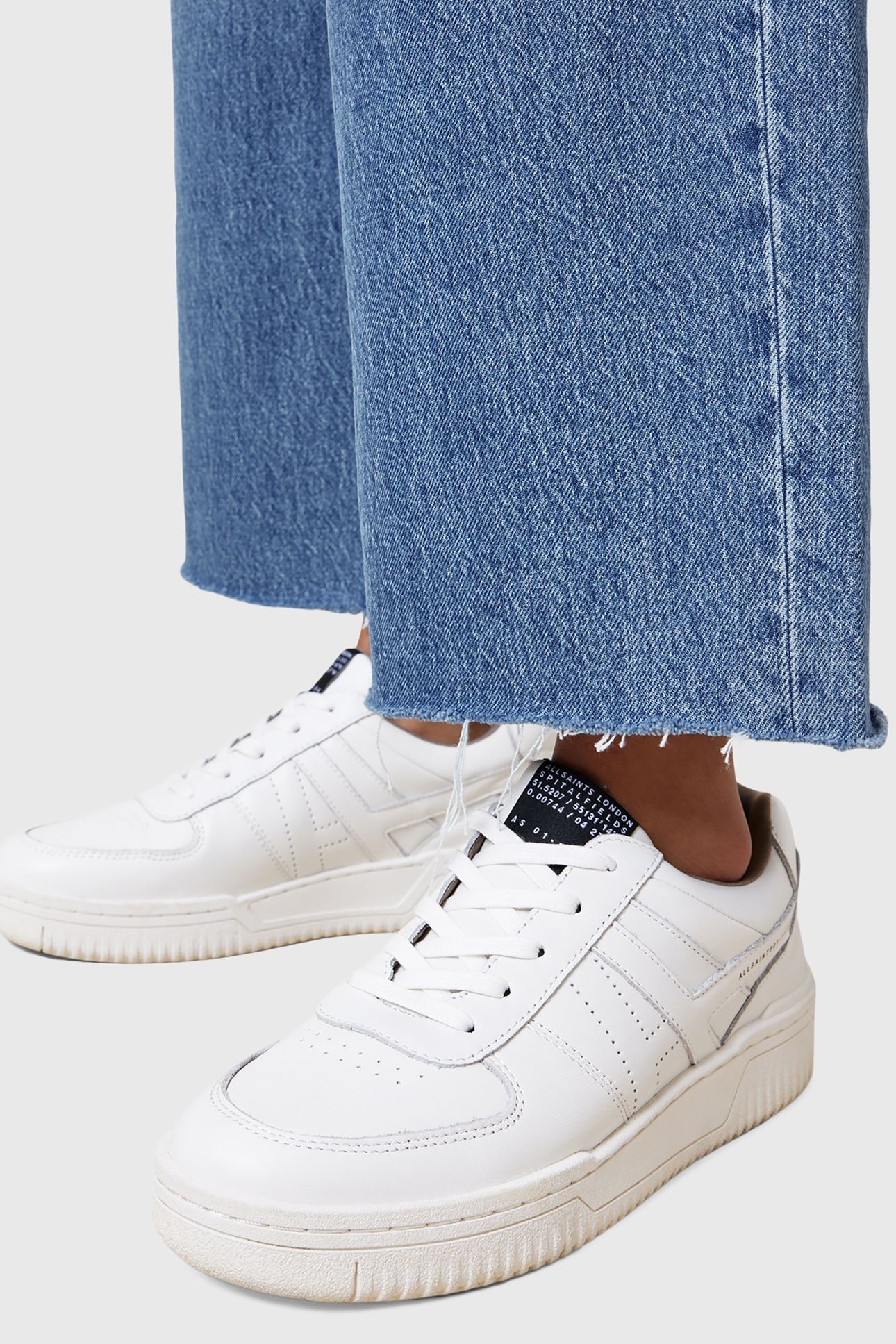 VIX LTHR SNEAKER WHITE 6