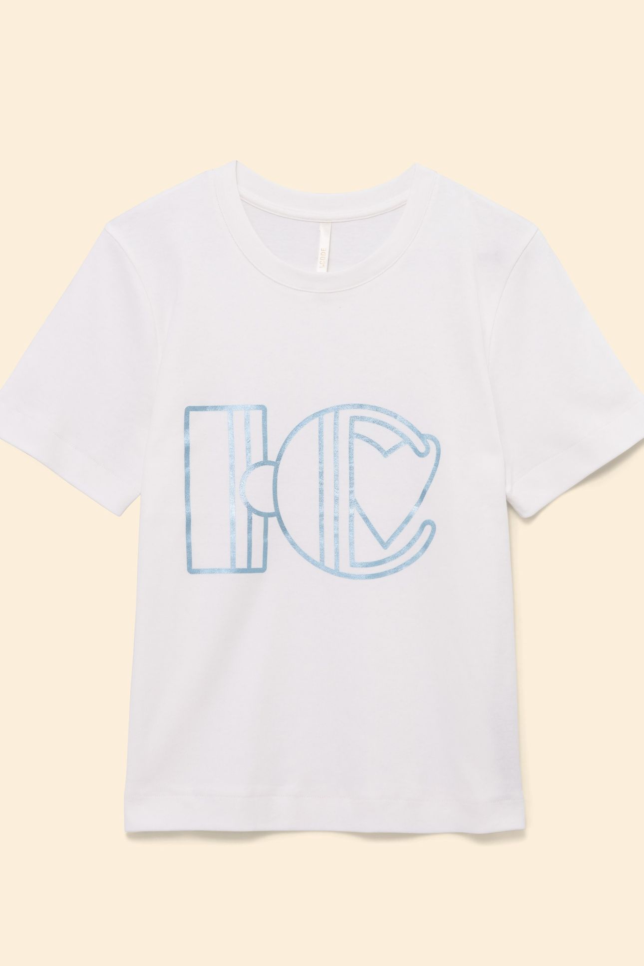WHITE MAXI MONOGRAM T-SHIRT OFF-WHITE 4