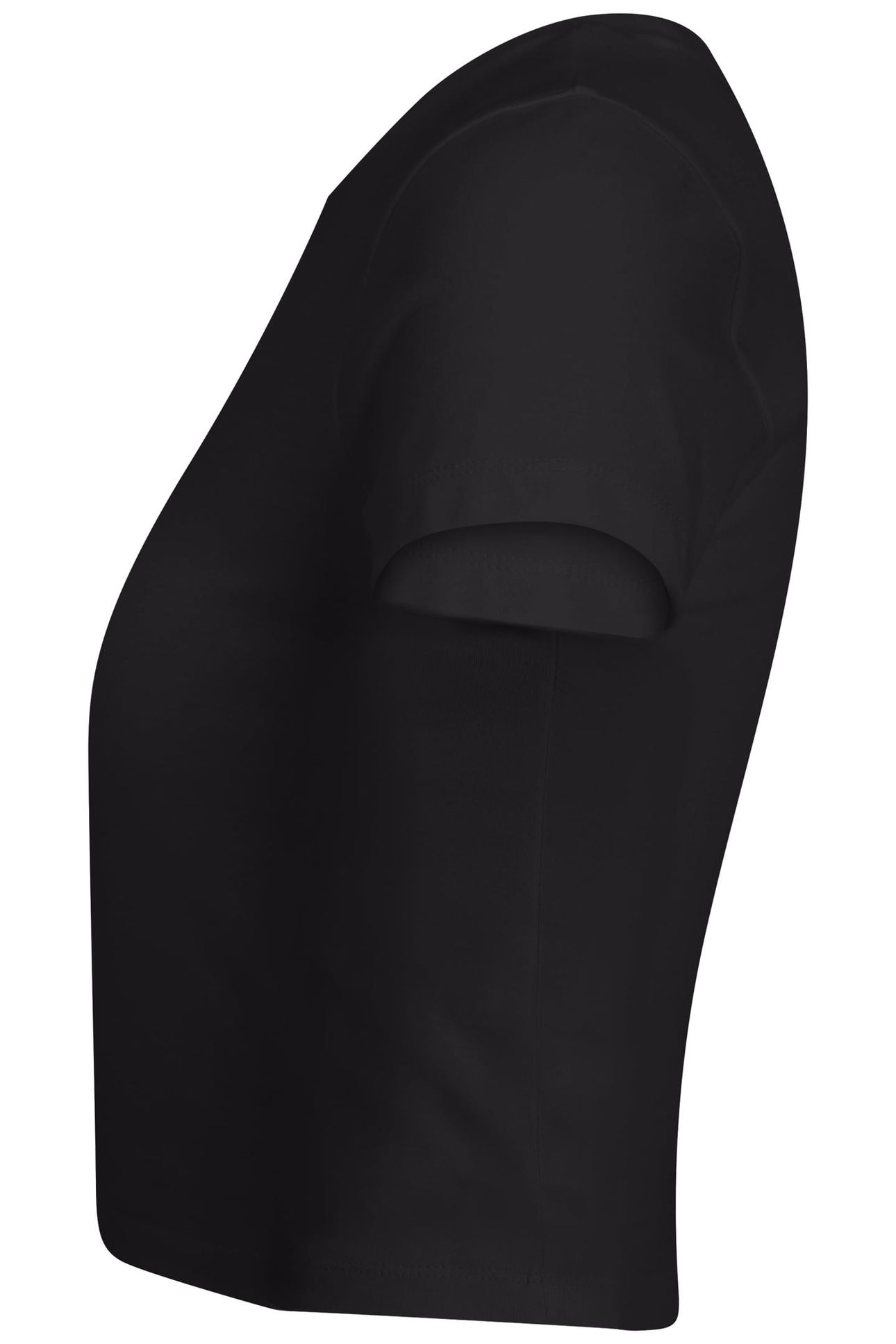 LATINA CROPPED TEE BLACK 6