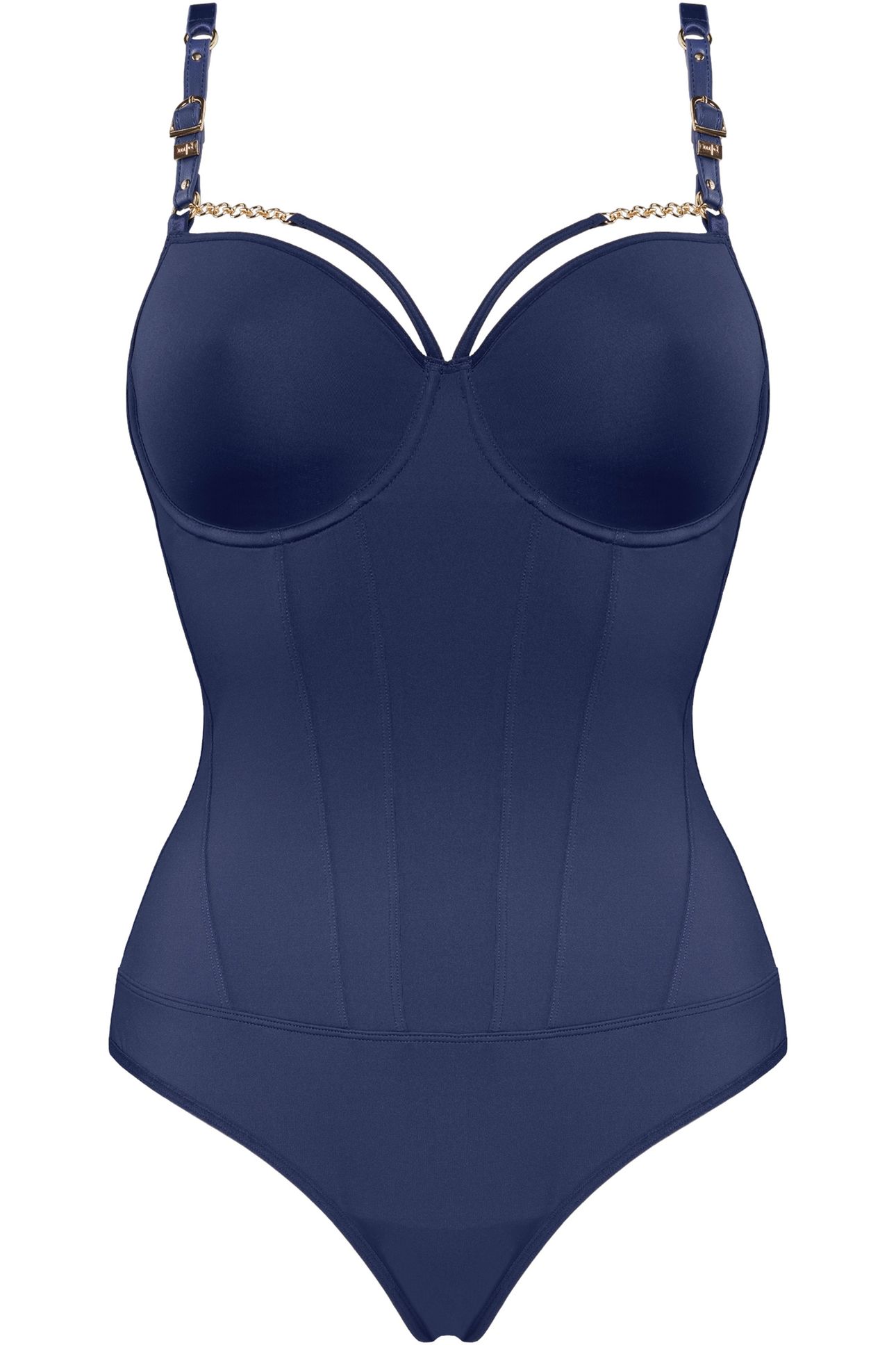 MORANA DARK SKY BLUE PLUNGE BALCONY BODY 3