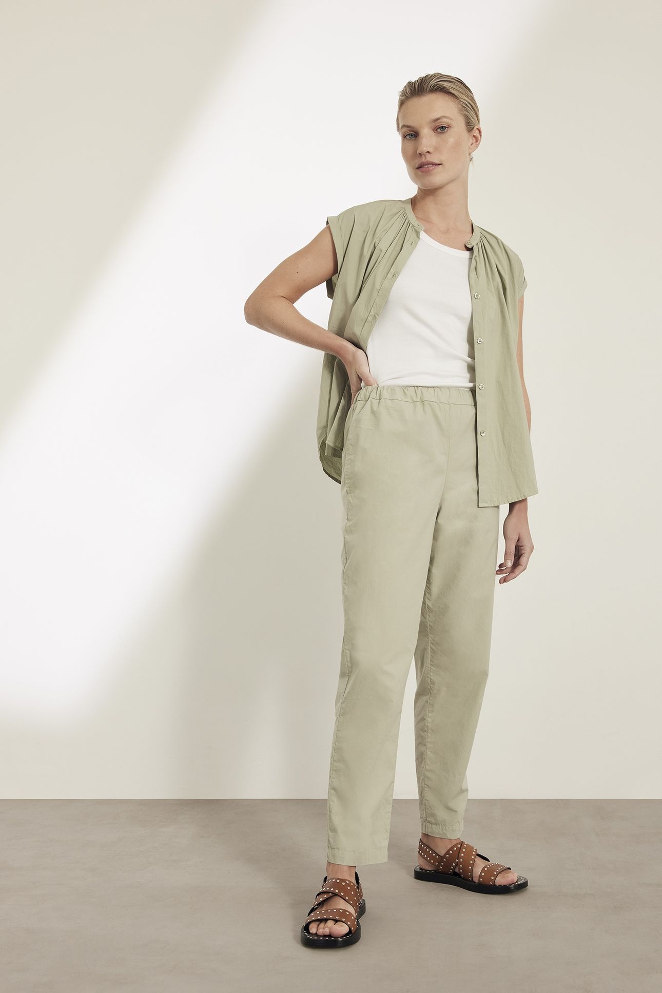 MEREL PANTS GREEN TEA 2