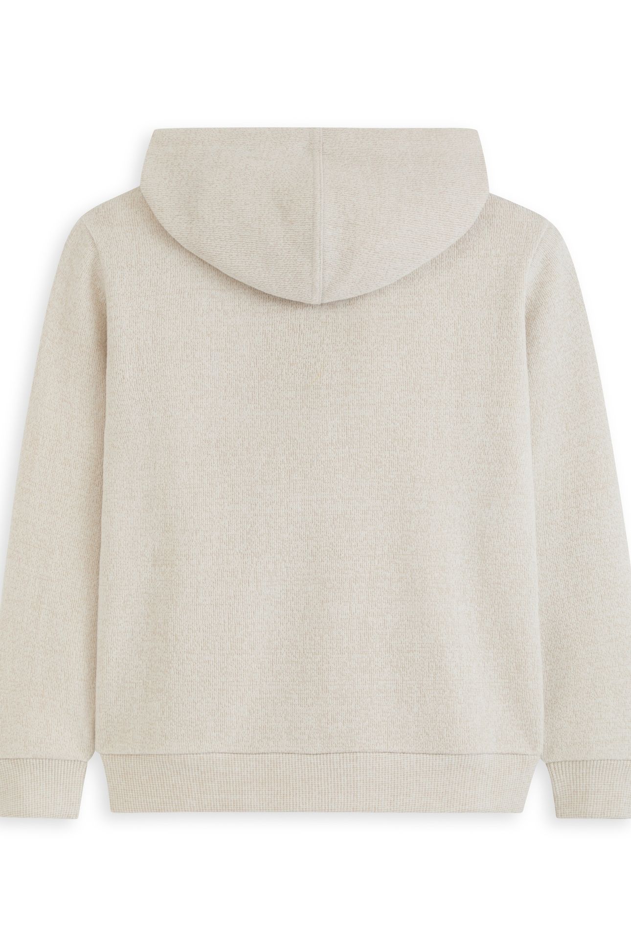 BOYS 1/4 ZIP HOODIE EGGNOG 3