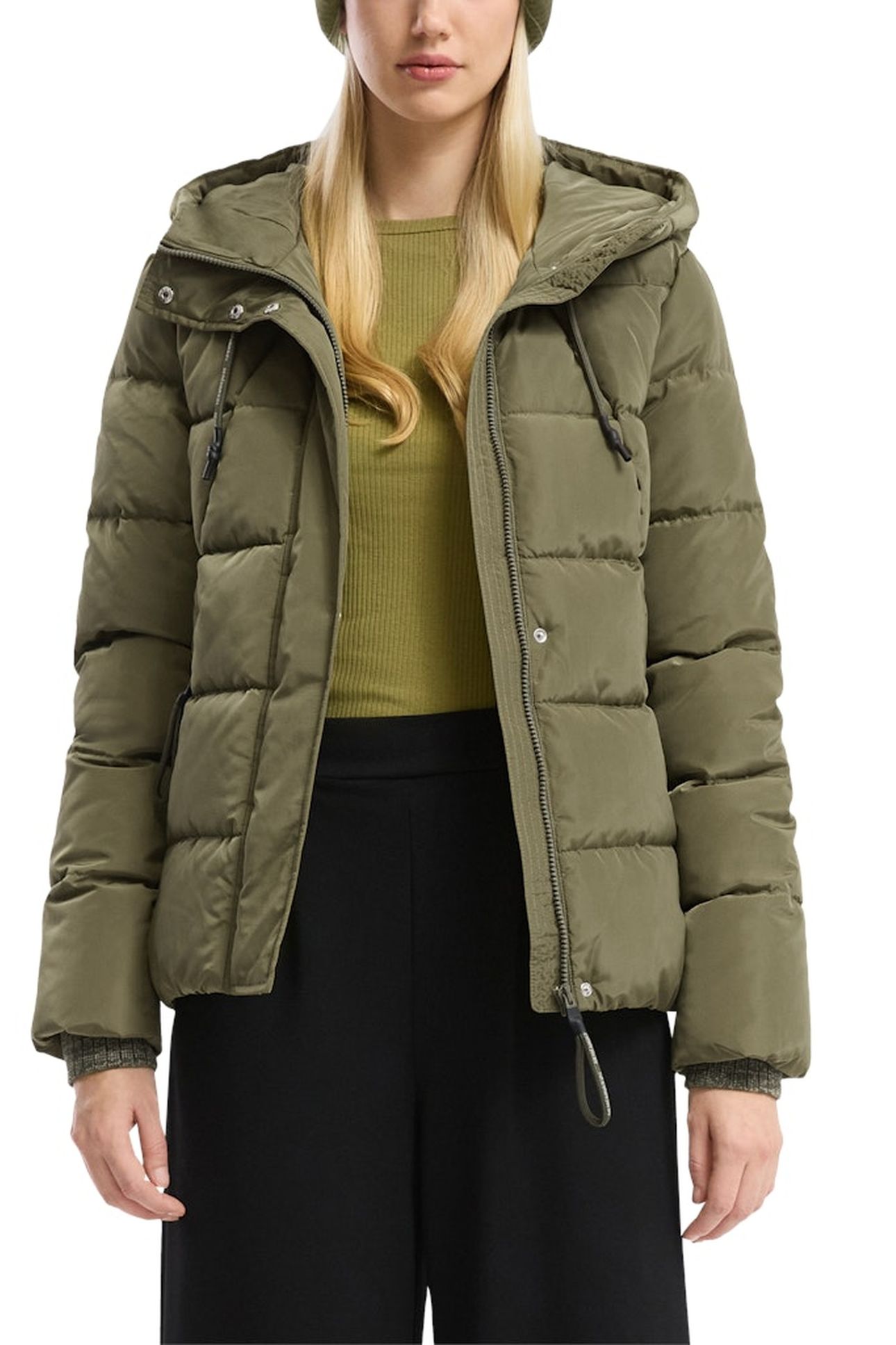 S.OLIVER-QS JACKETS OUTDOOR GREEN 2