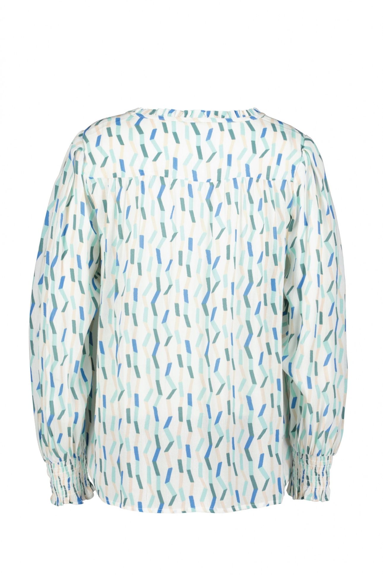 BLOUSE VIENNA OFFWHITE IMPERIAL PRINT 6