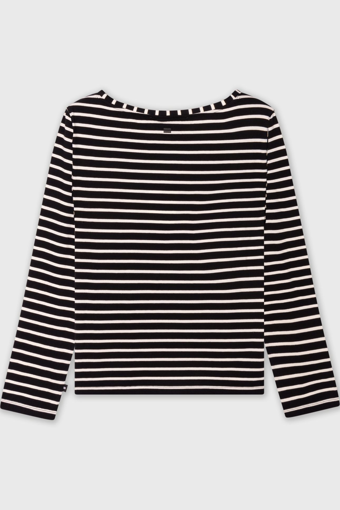 THE LONG SLEEVE TEE STRIPES BLACK/WHITE 5