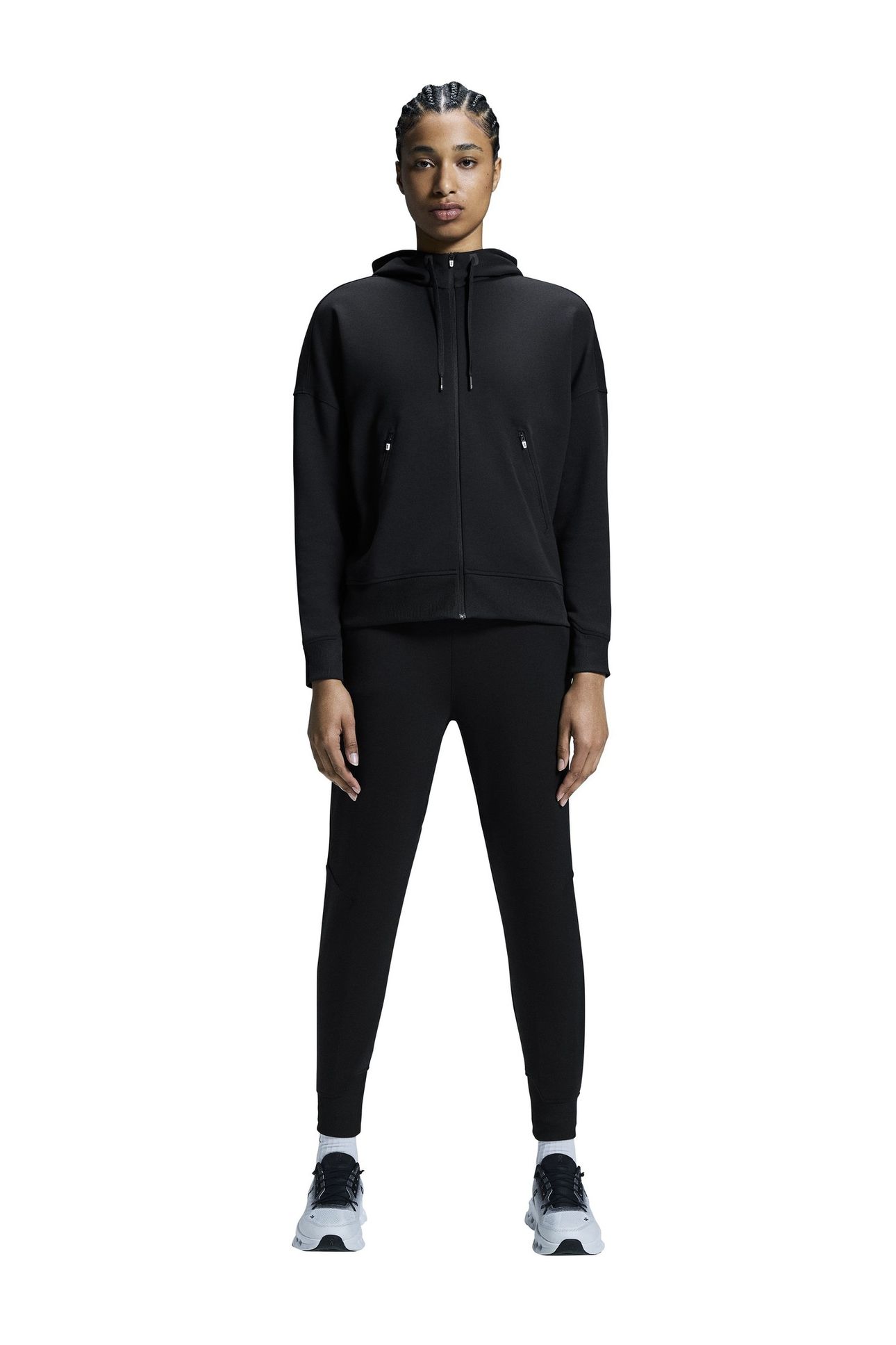 SWEAT PANTS 3 W BLACK 1