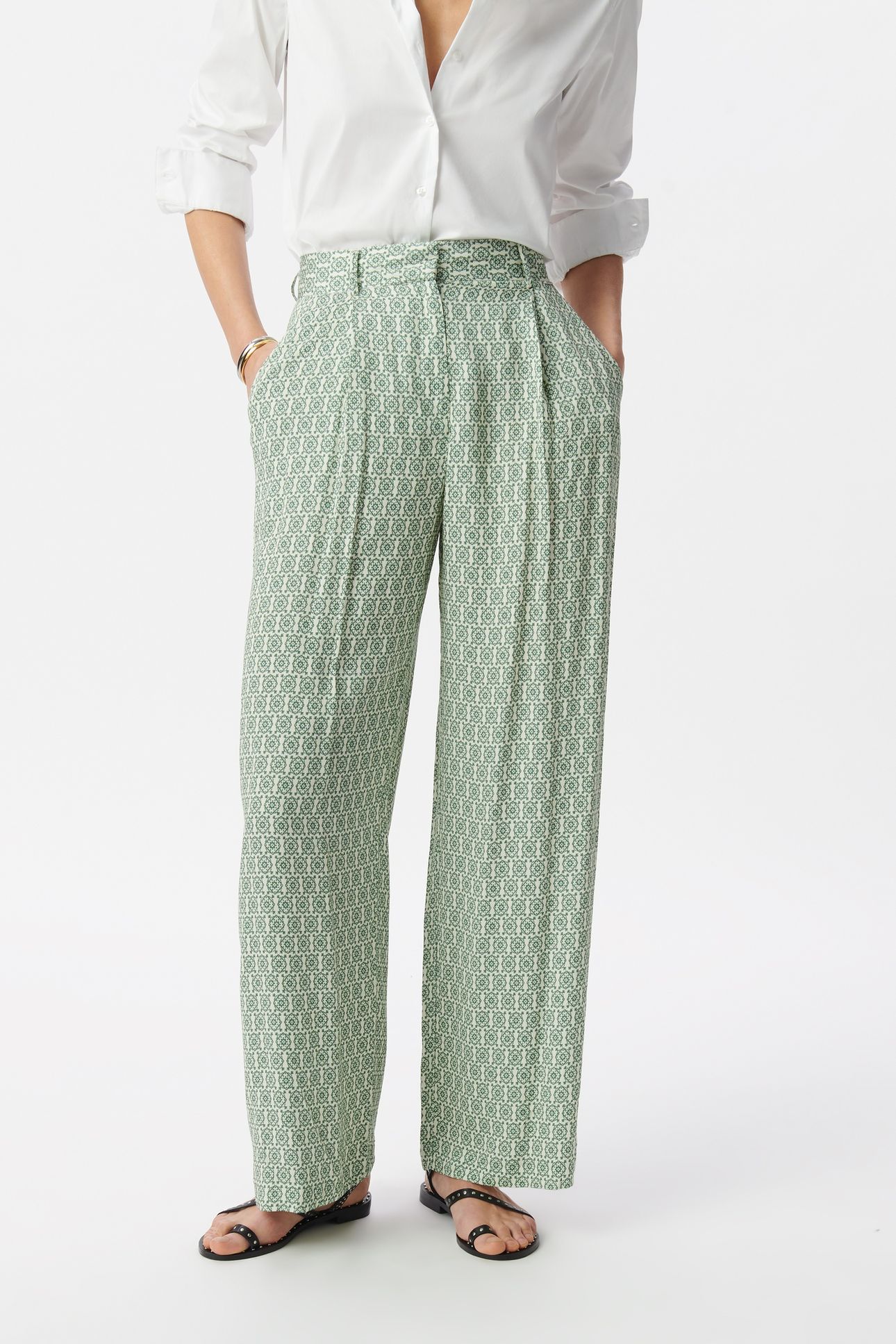 GREEN LENZING™ ECOVERO™ ETHNIC PANTS 2