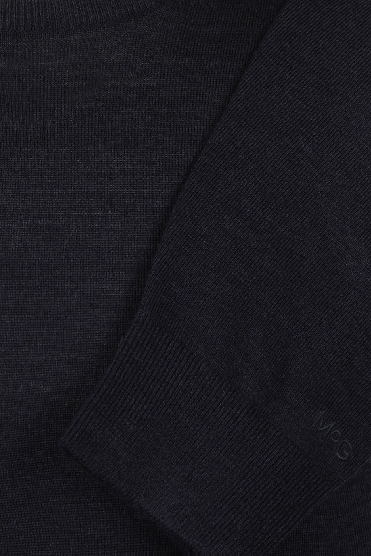 EXTRA FINE MERINO C-NECK SWEATER NAVY 3