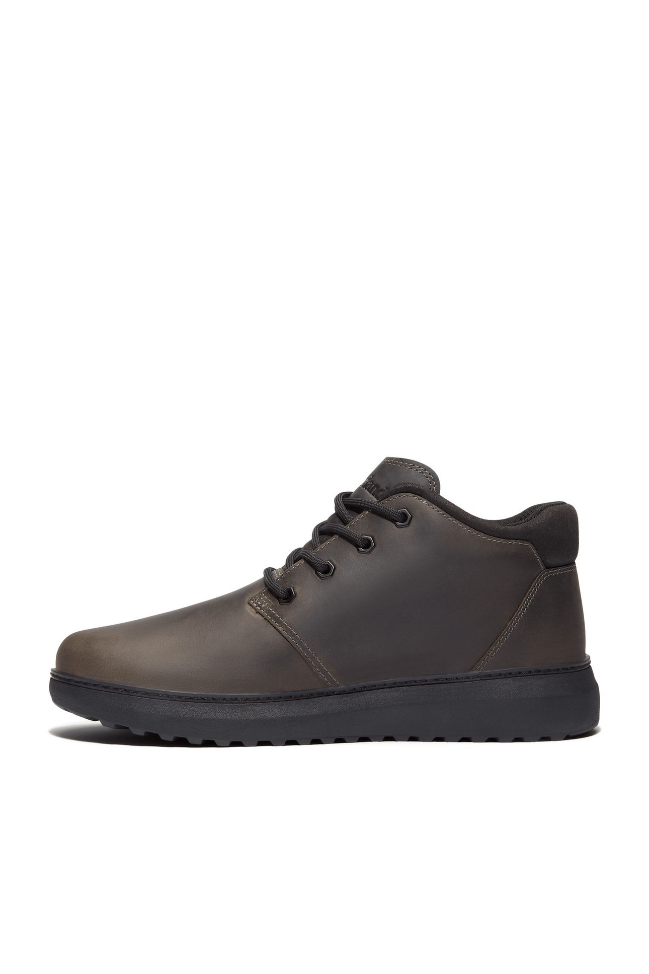 HUDSON ROAD MID LACE UP CHUKKA BOOT DARK GREY FULL GRAIN 2