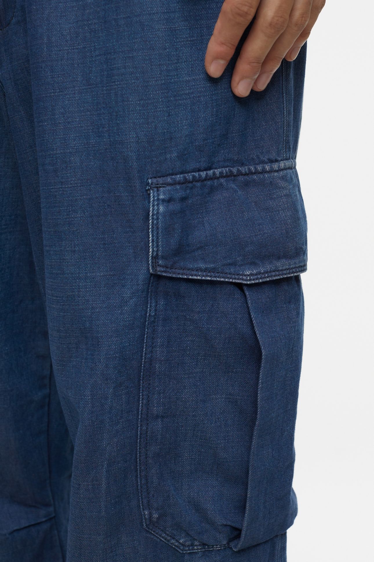 NEWPORT WIDE JEANS DARK BLUE 10