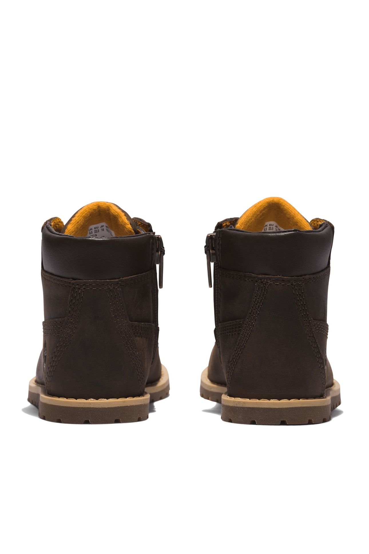 UNISEX POKEY PINE MID LACE UP WITH ZIP BOOT DARK BROWN 5
