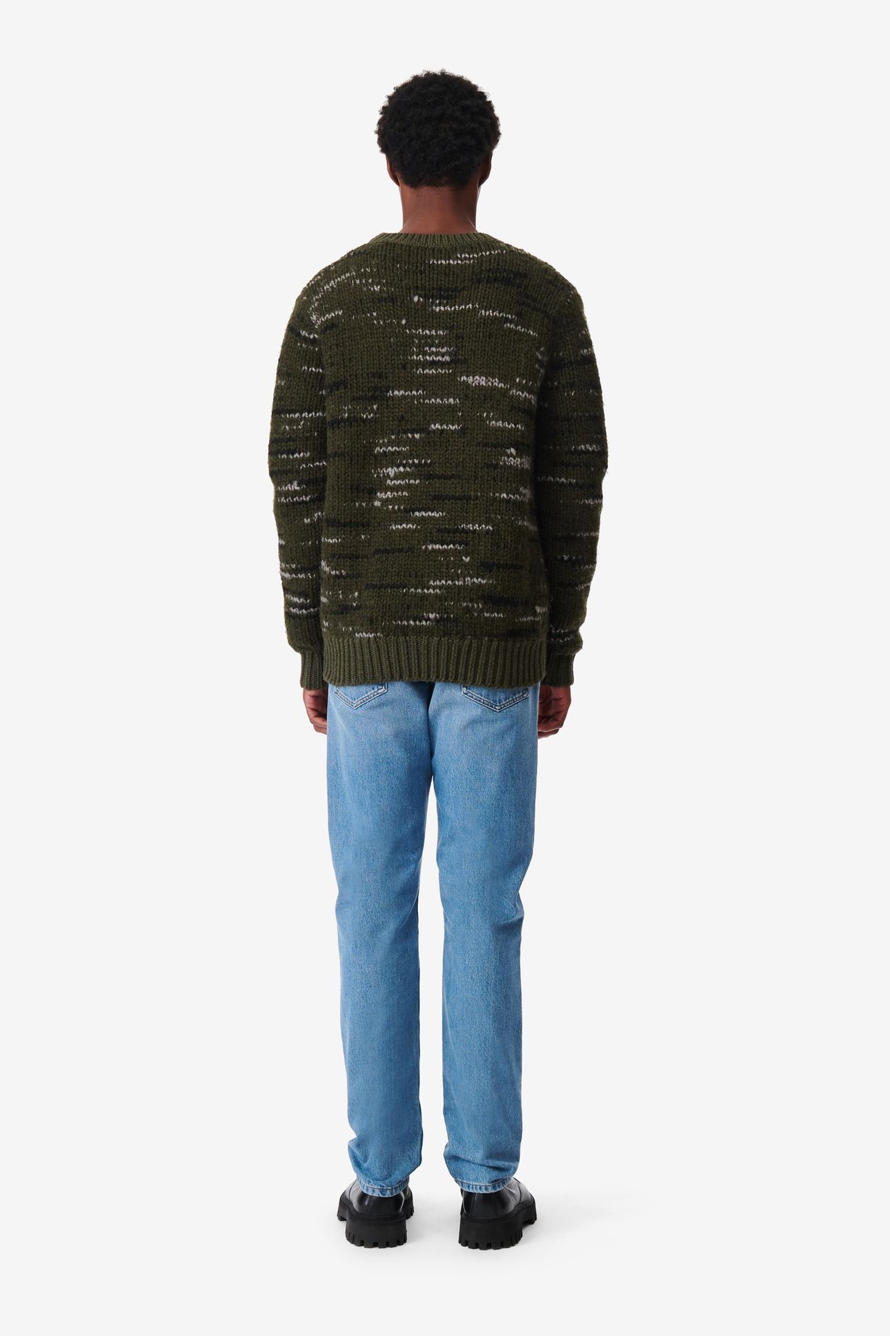 BAPO PULLOVER KHAKI/BLACK 2