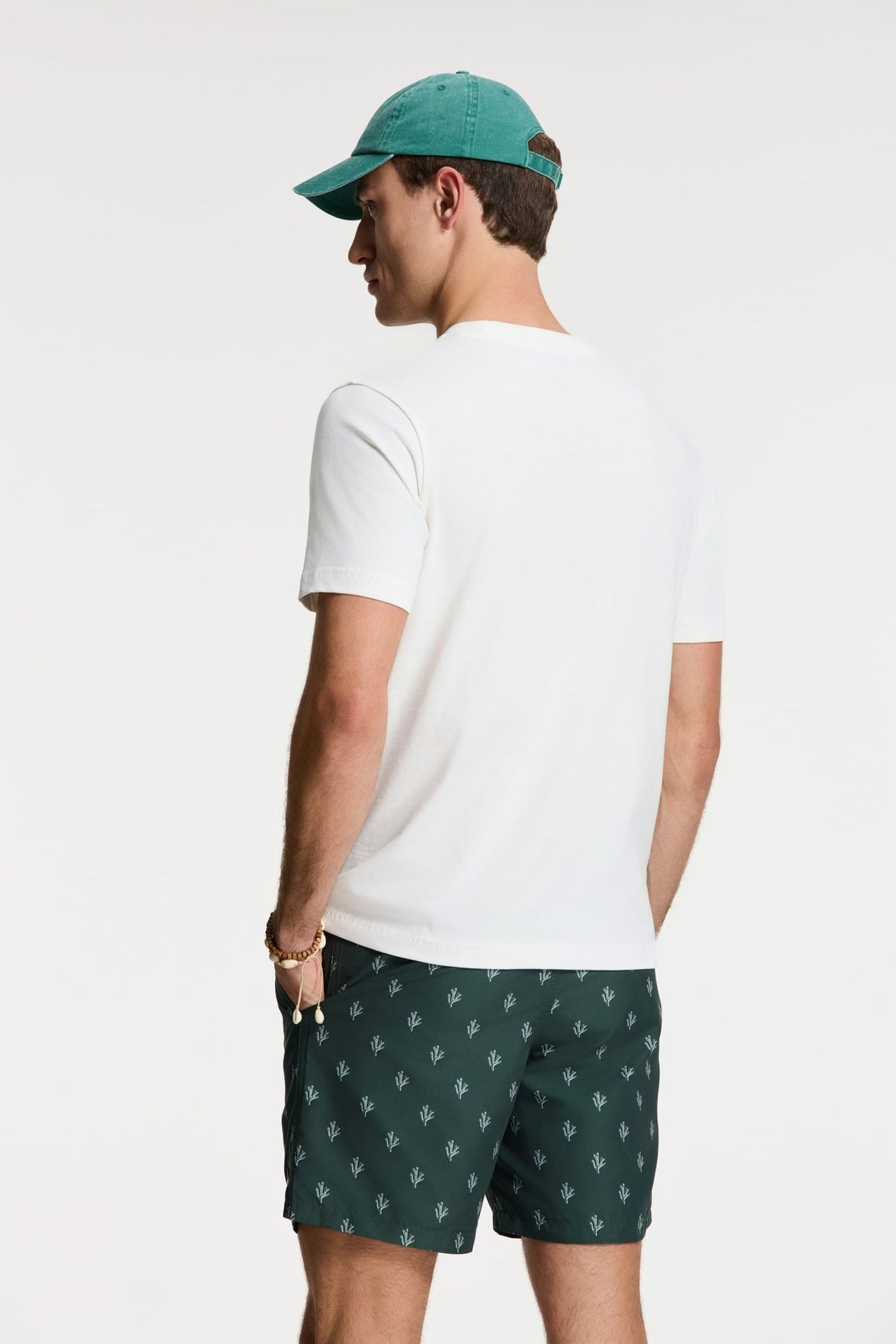 LIAM REGULAR T-SHIRT BLUE TIDES WHITE 5