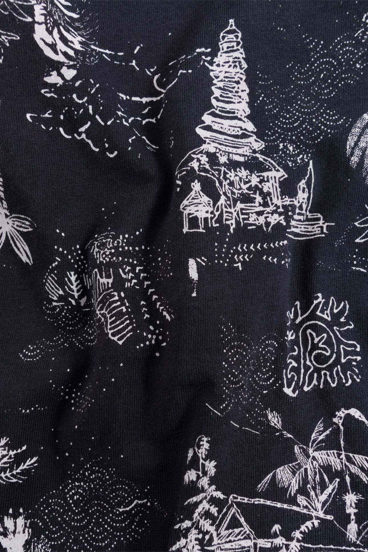 GREY JUNGLE PRINT SHIRT 6