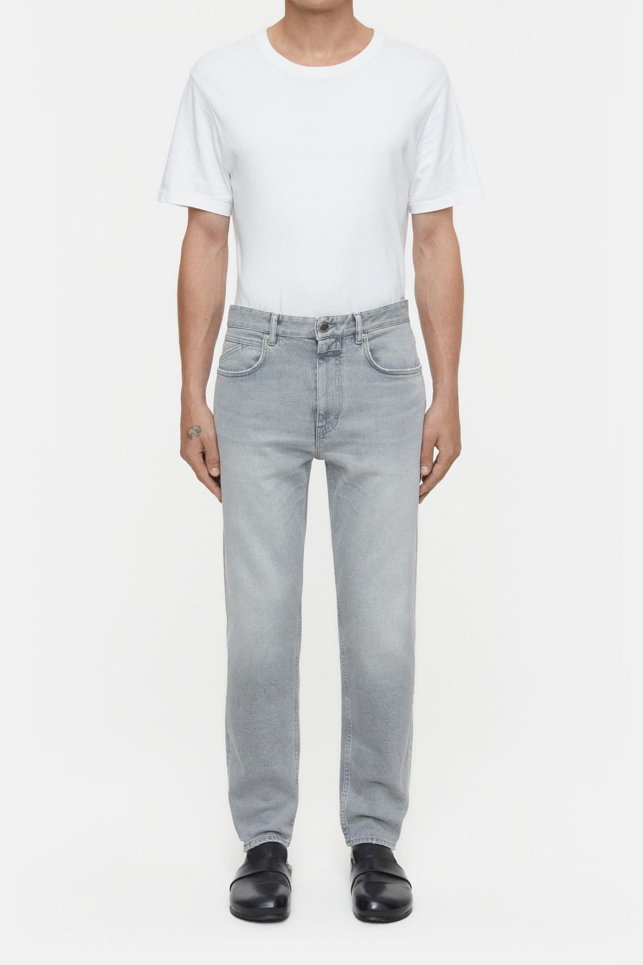 COOPER TRUE JEANS LIGHT GREY 2