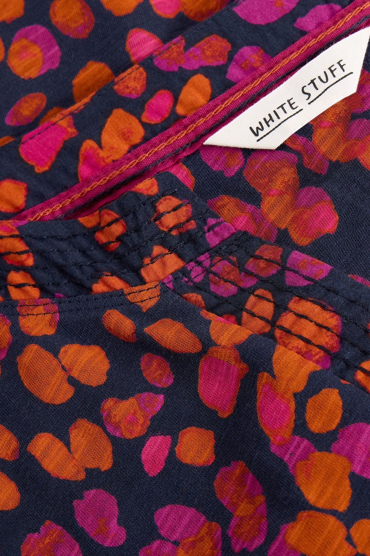 WEAVER NOTCH LS TEE NAVY MULTI 5
