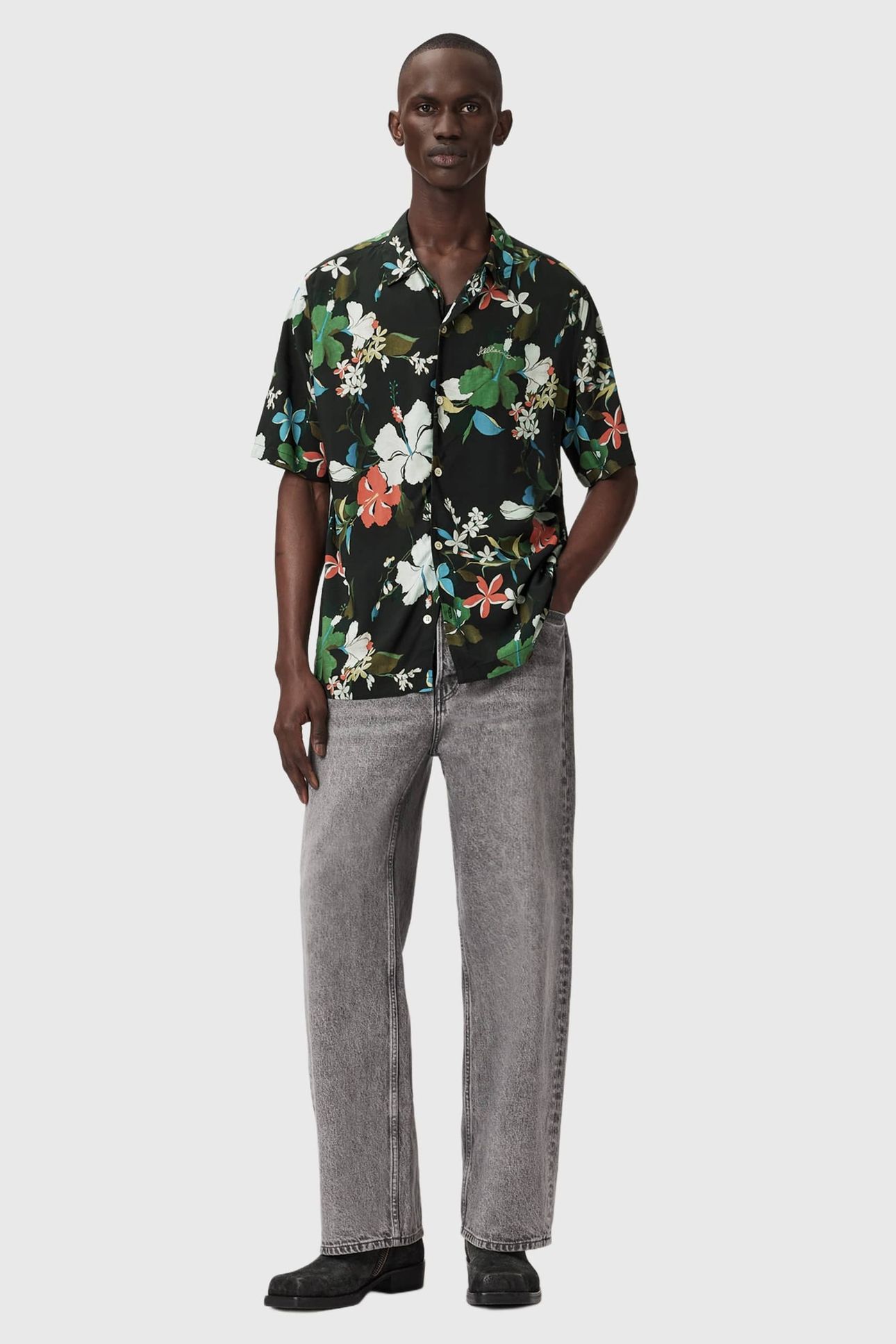 KOH CHANG SS SHIRT JET BLACK 3