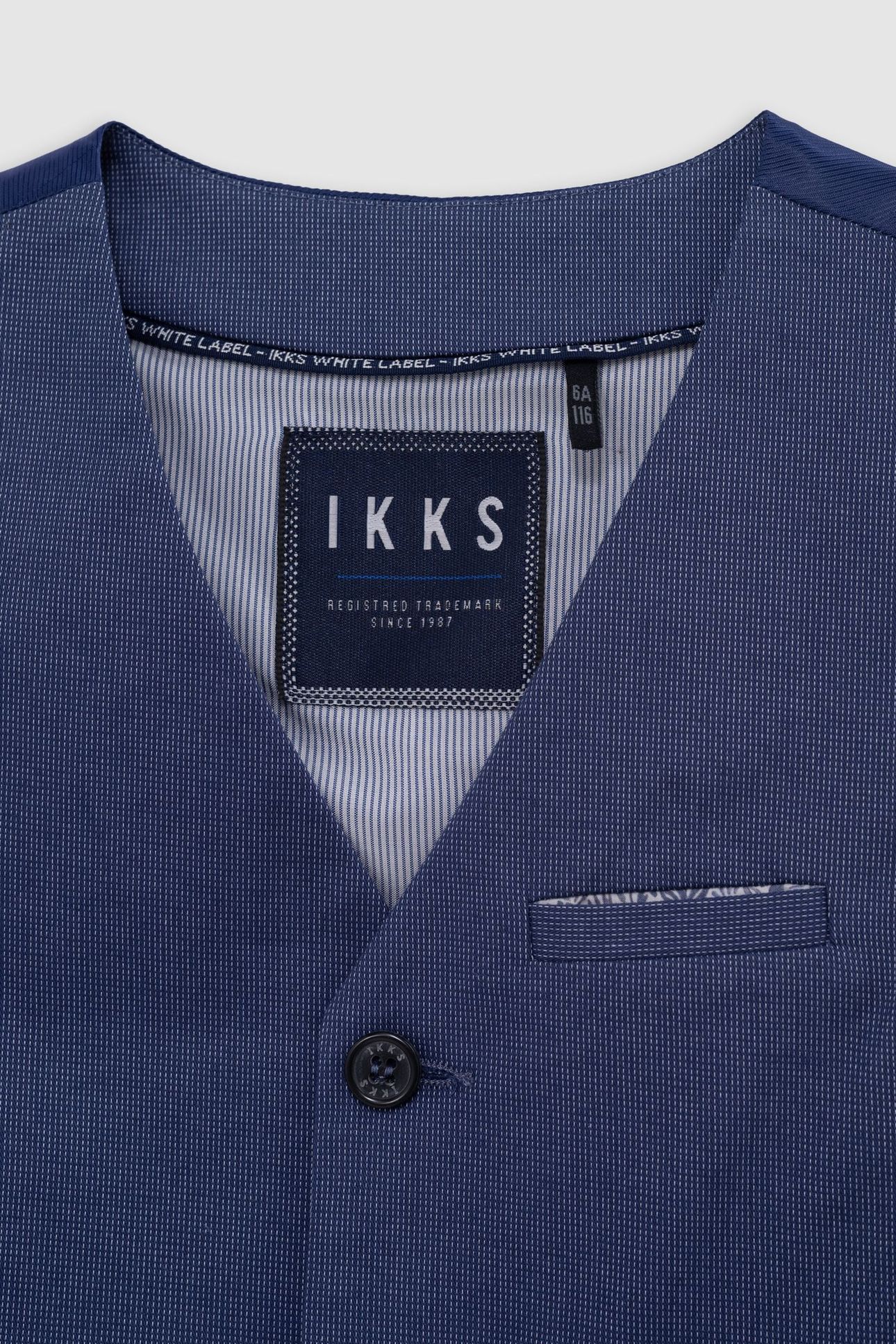 NAVY FORMAL SUIT VEST 3