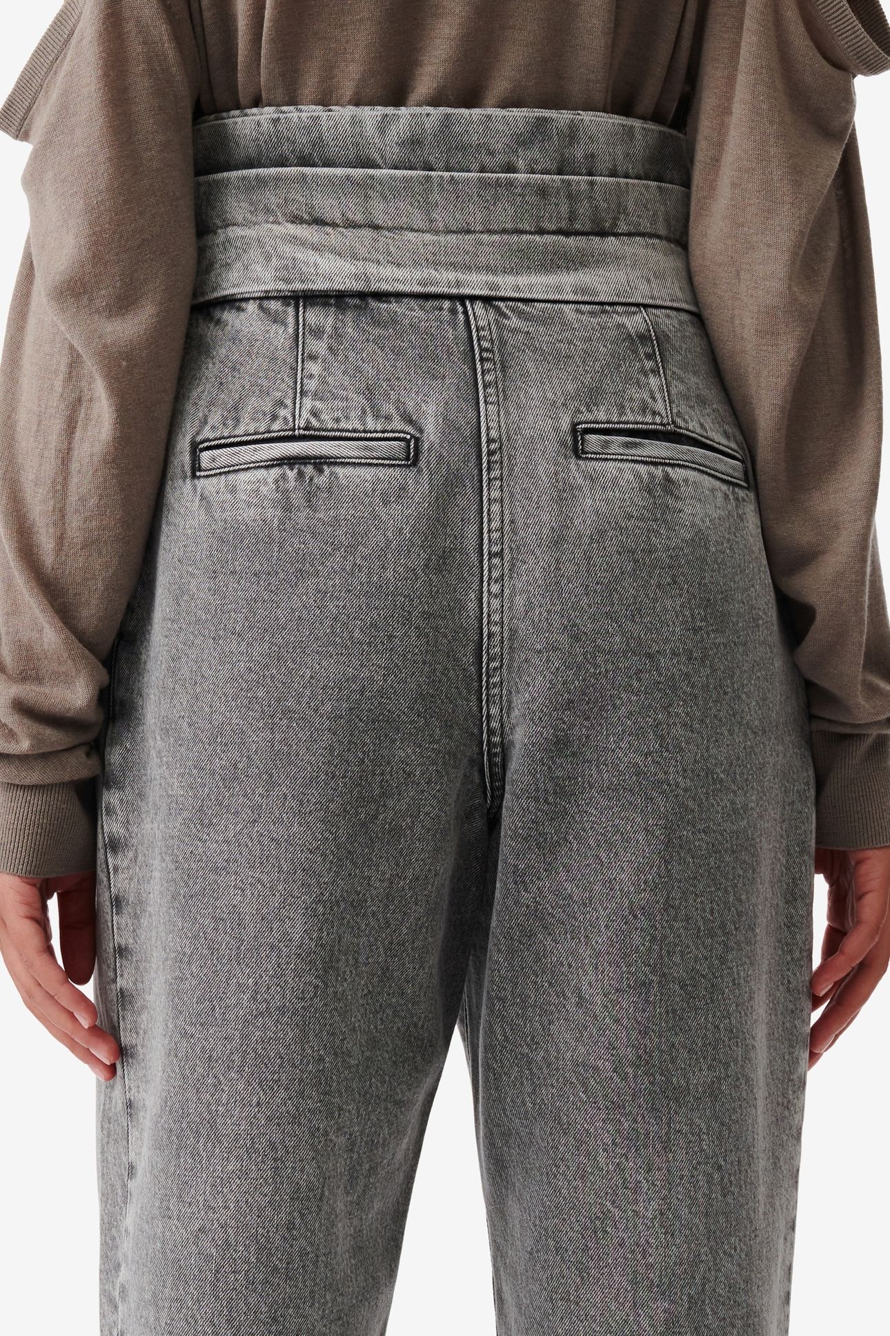 EMINI TROUSER SNOW BLACK 5