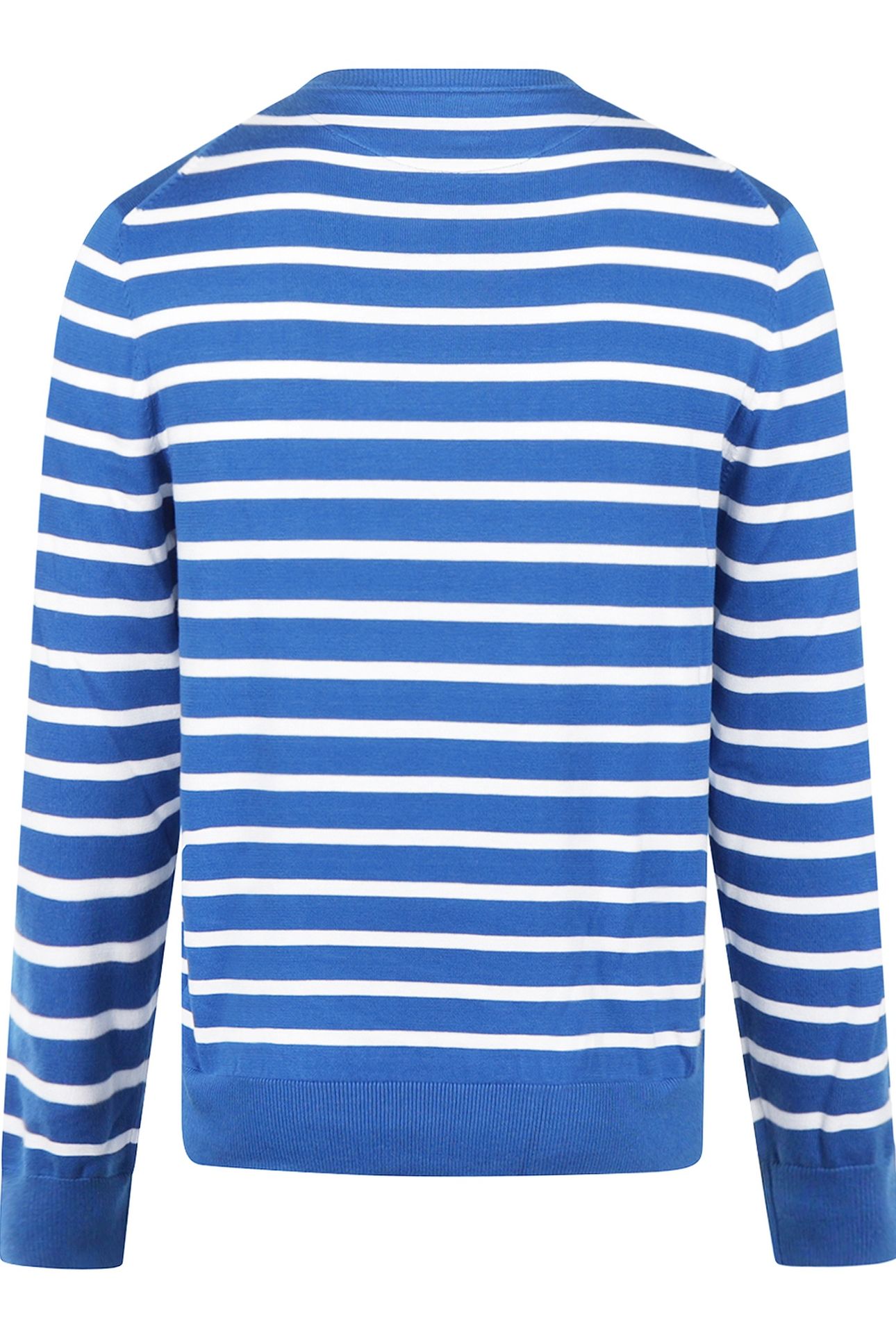 C-NECK STRIPED SWEATER KOBALT 3