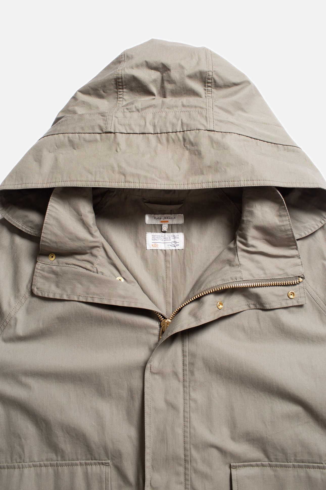 BARBRO PARKA PALE OLIVE 8