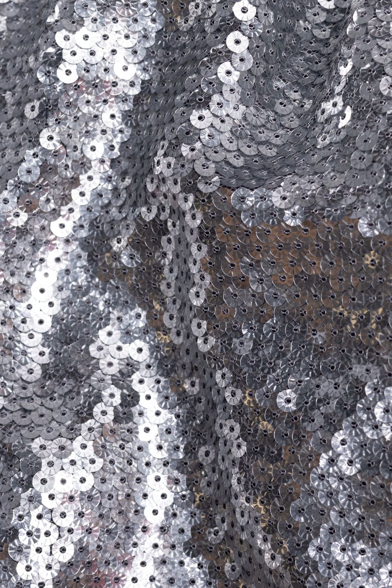 SILVER BOMBER WITH EMBROIDERED SEQUINS 7