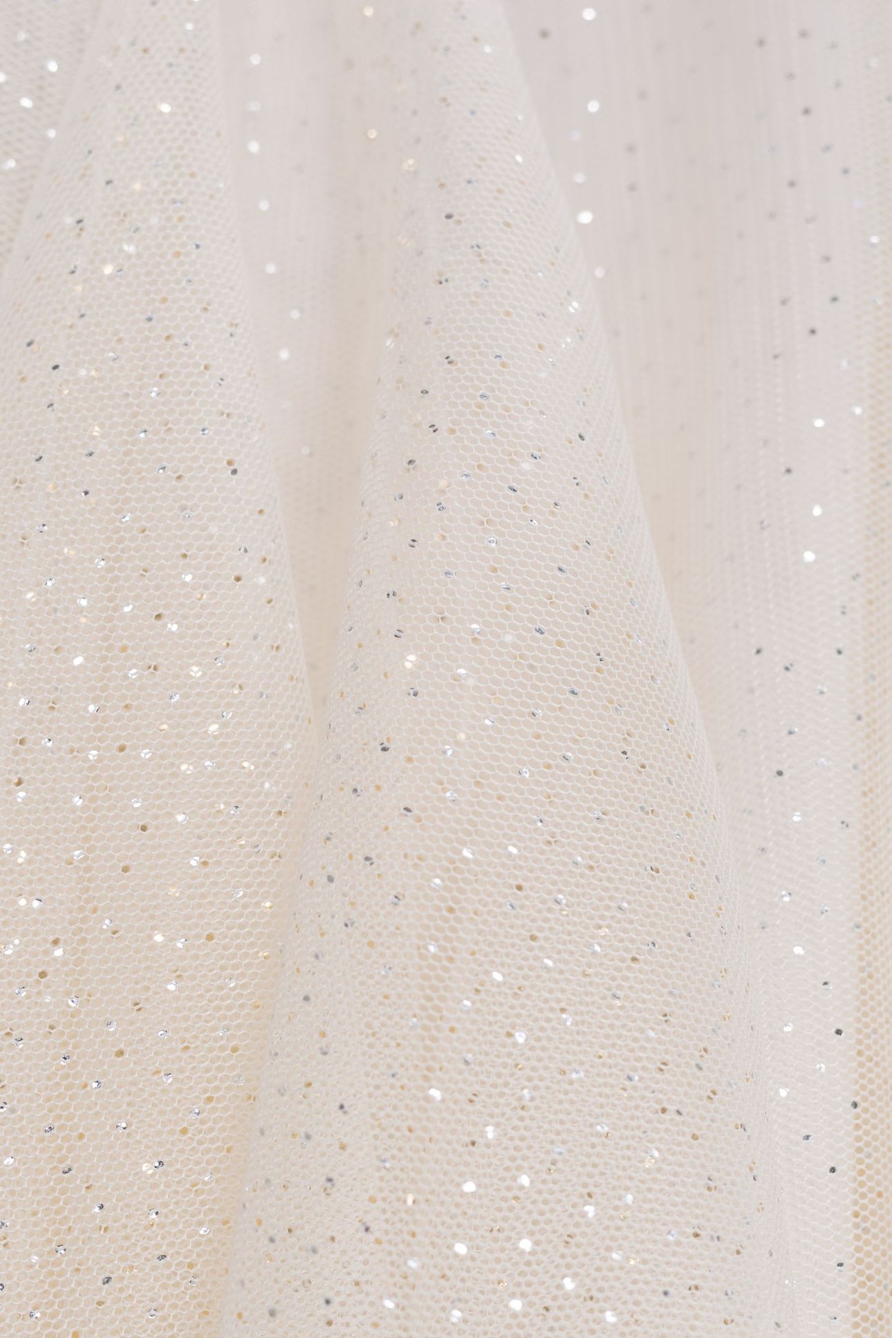SEQUINED ECRU TUTU SKIRT 6