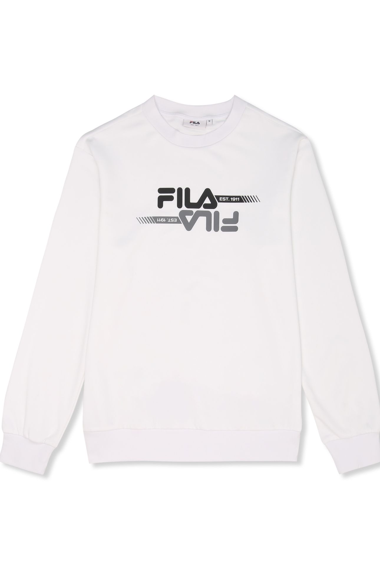 MANTA REGULAR GRAPHIC SWEATSHIRT BRIGHT WHITE 5