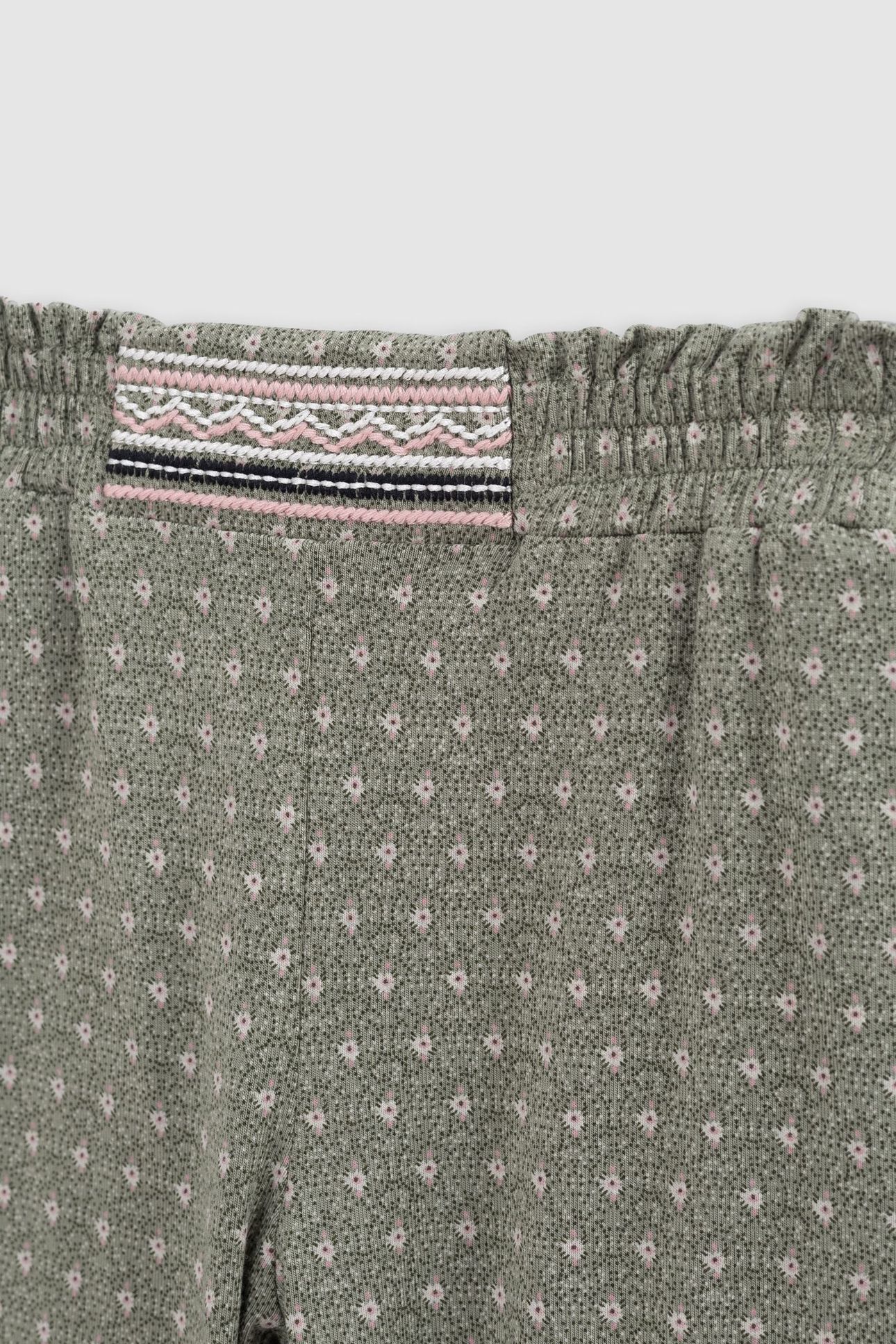MINIMALIST GRAPHIC-PRINT KHAKI PANTS 3