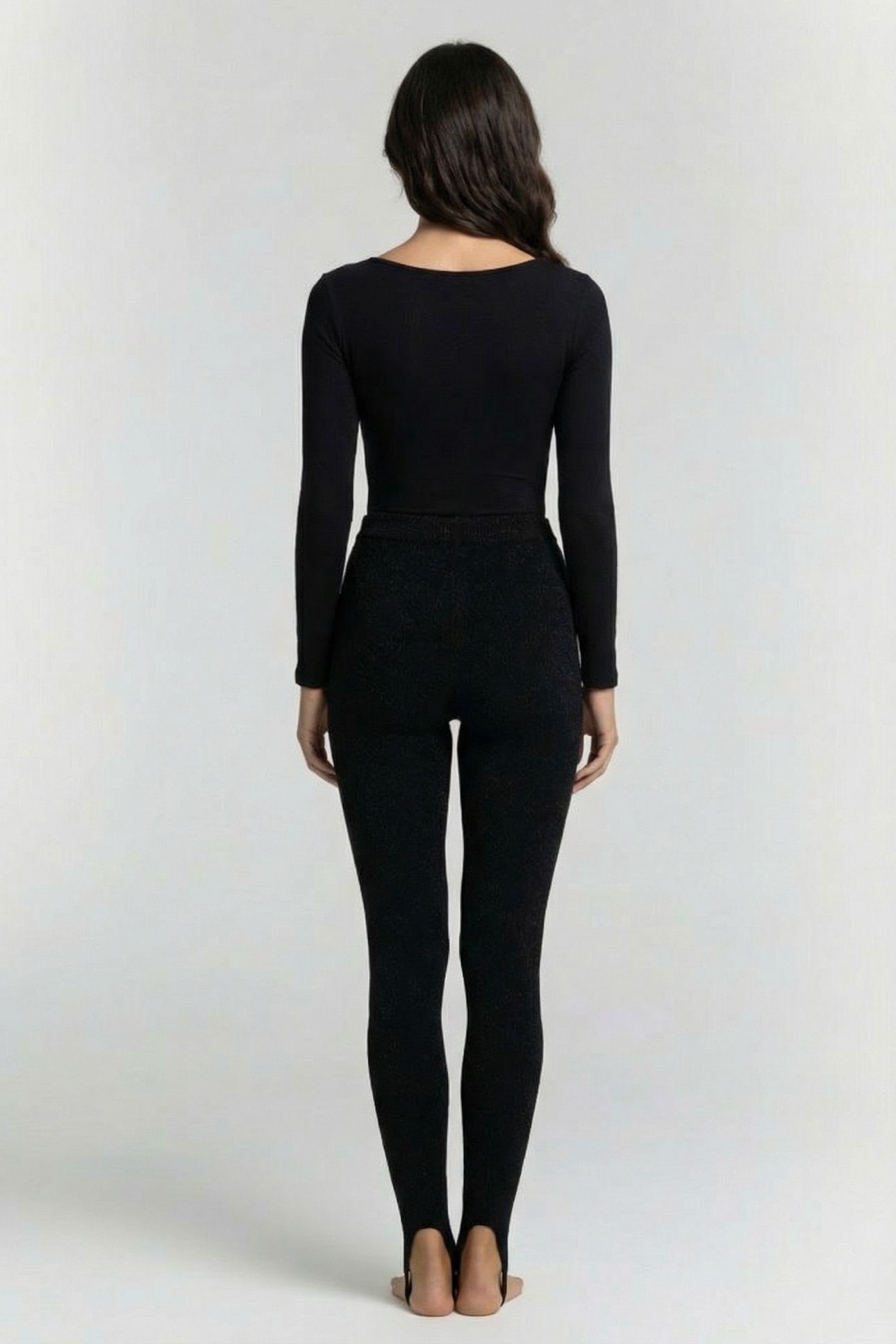 MAJIRI TROUSER BLACK/BLACK LUREX 2