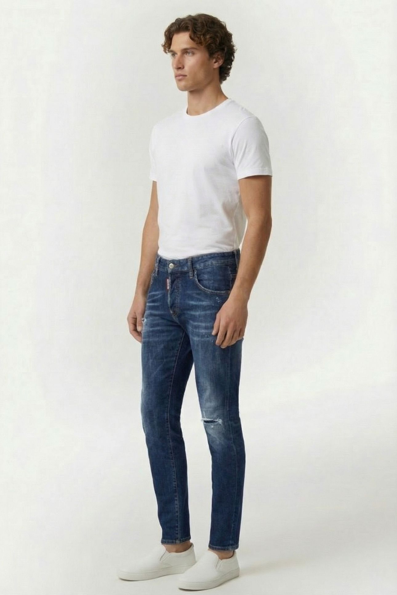 JEANS 5 POCKETS BLUE 3