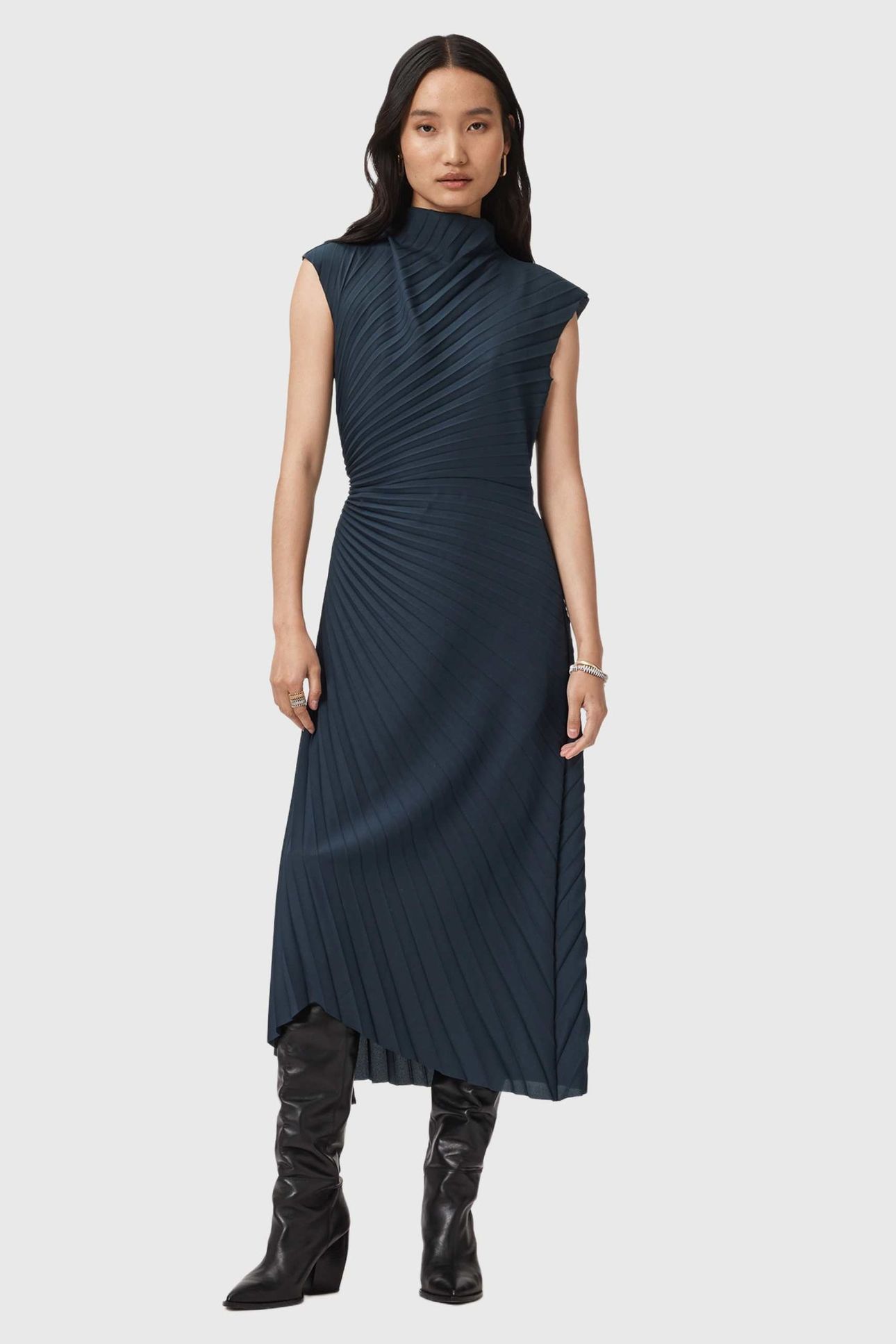 RAYANNA DRESS COLLEGIATE BLUE 2
